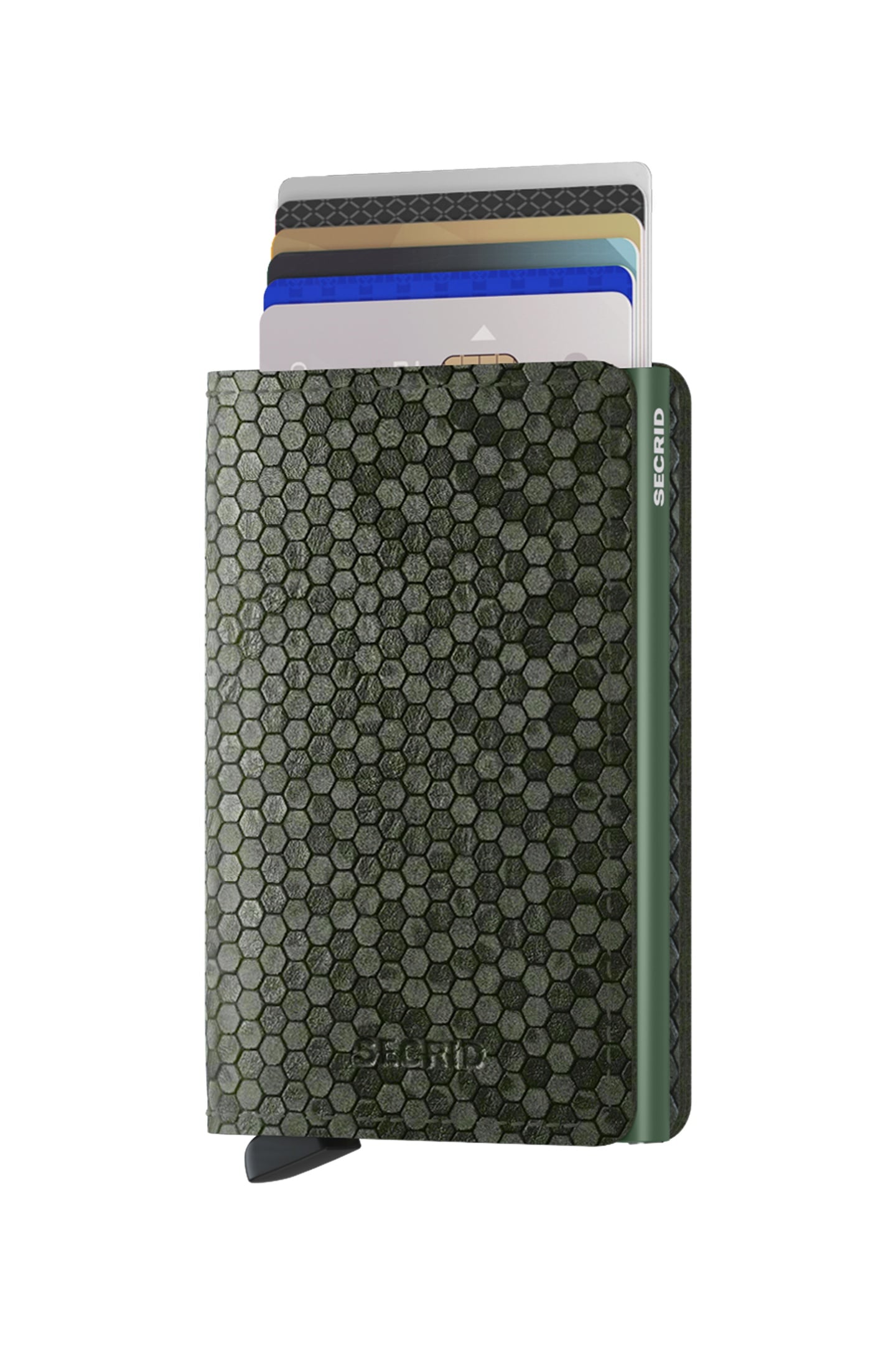 UNISEX SLIMWALLET HEXAGON GREEN 2