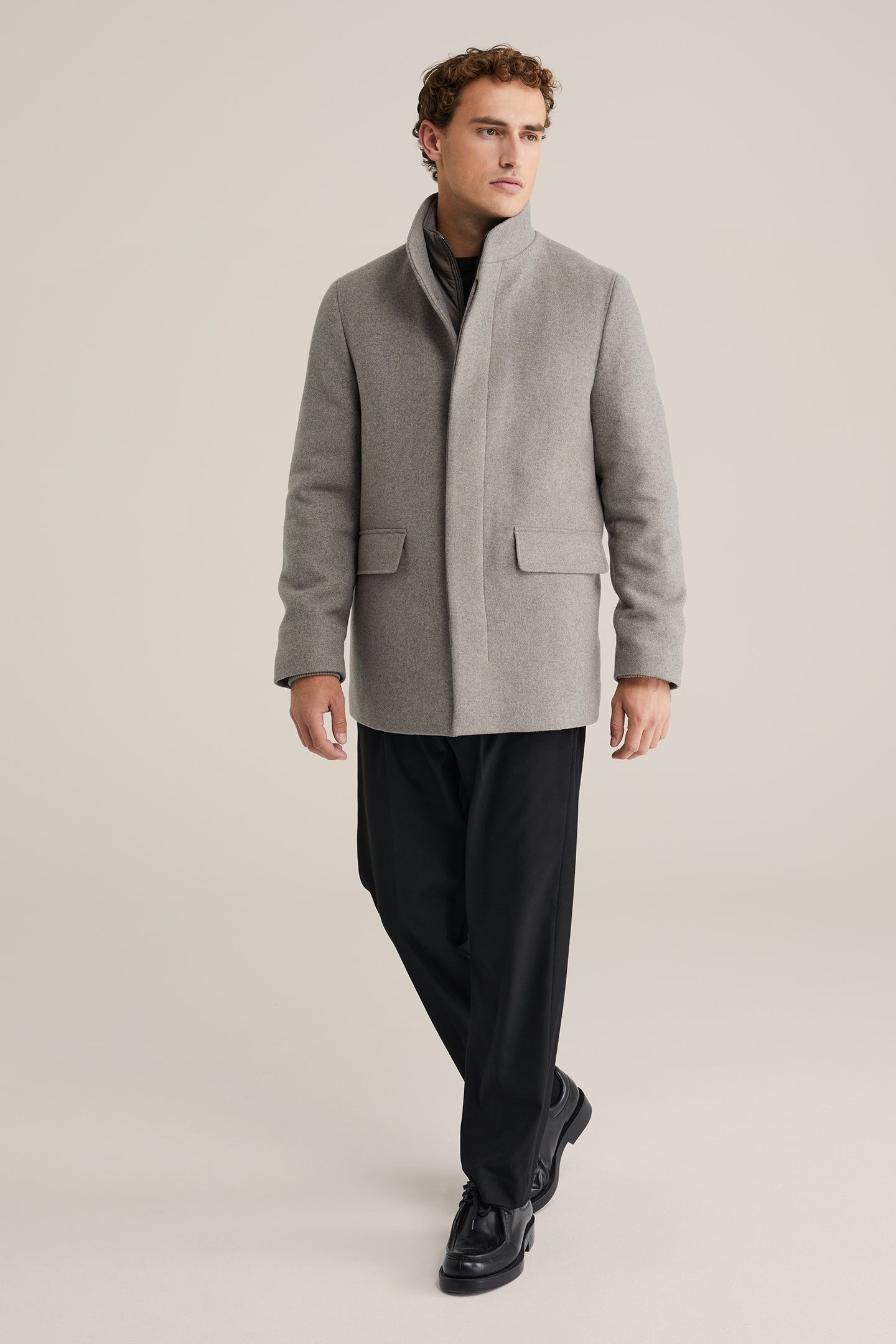 COAT TAUPE 1