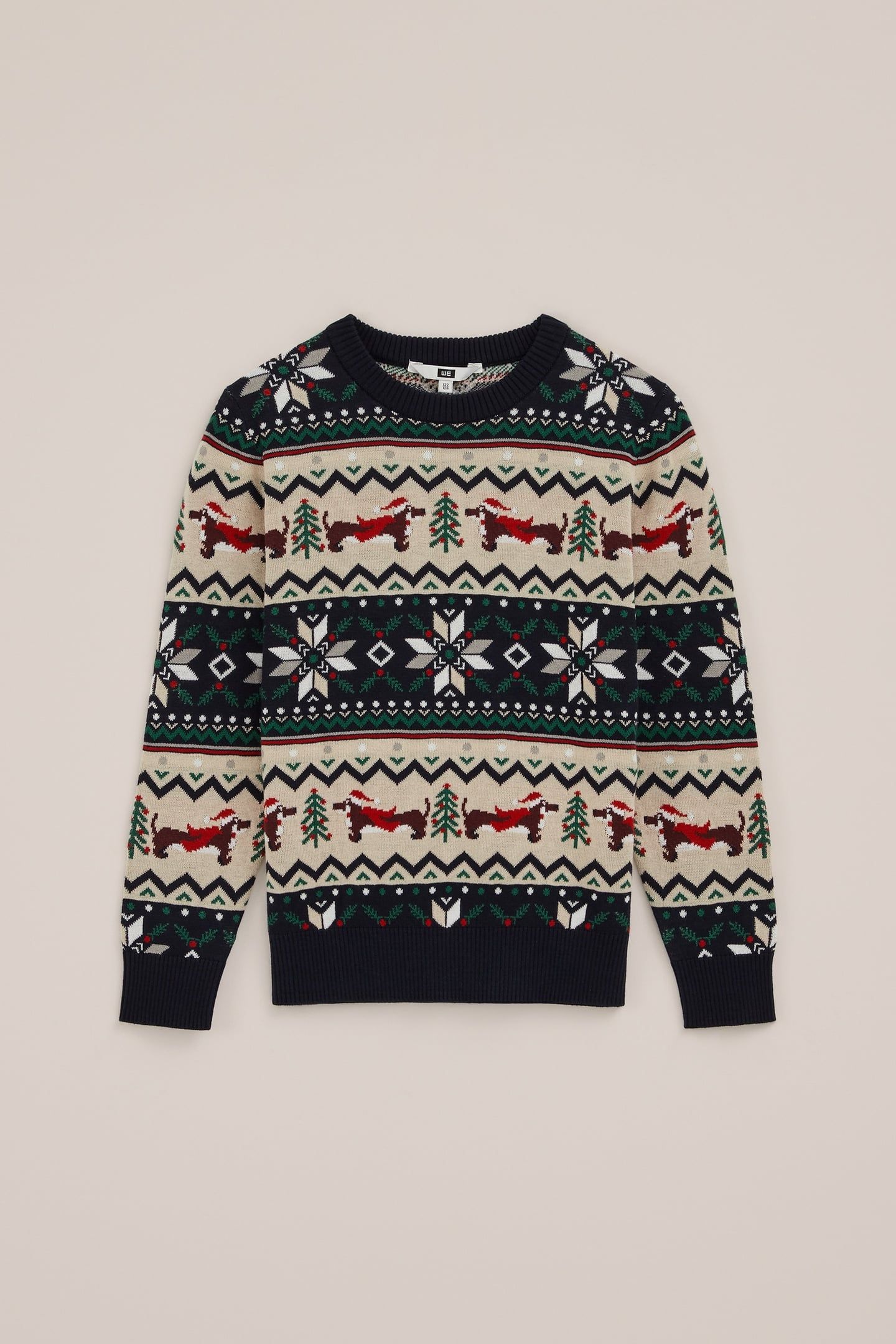 KNITTED PULLOVER NAVY BLUE 3
