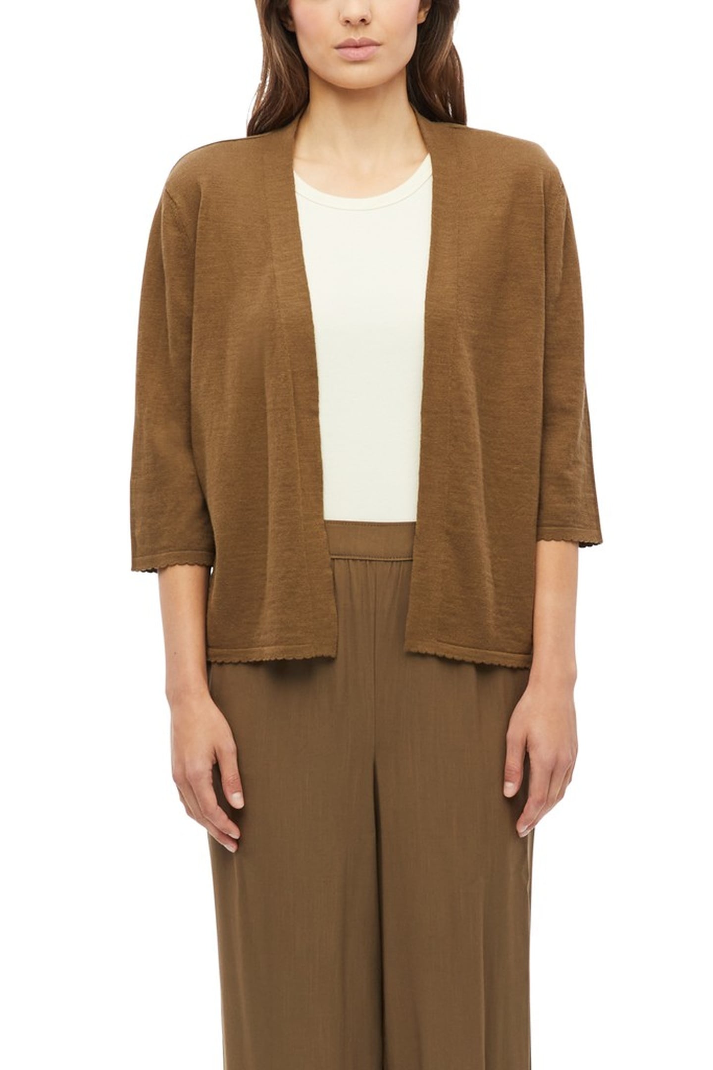S.OLIVER CARDIGAN BROWN 2