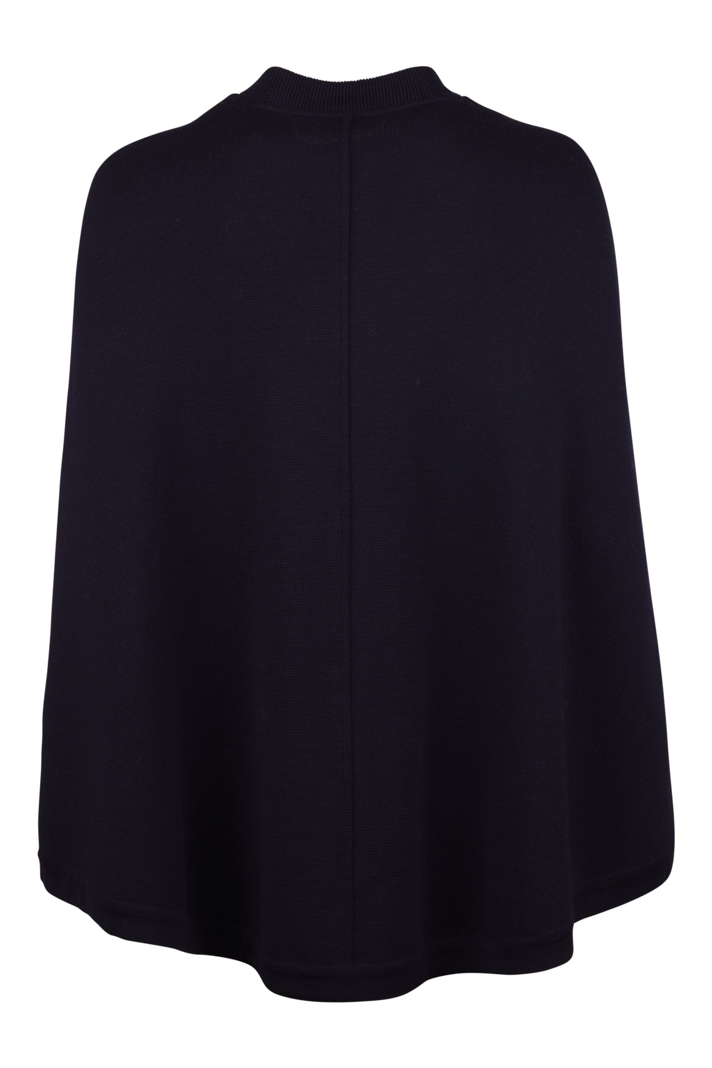 GITTY KNIT PONCHO NAVY 2