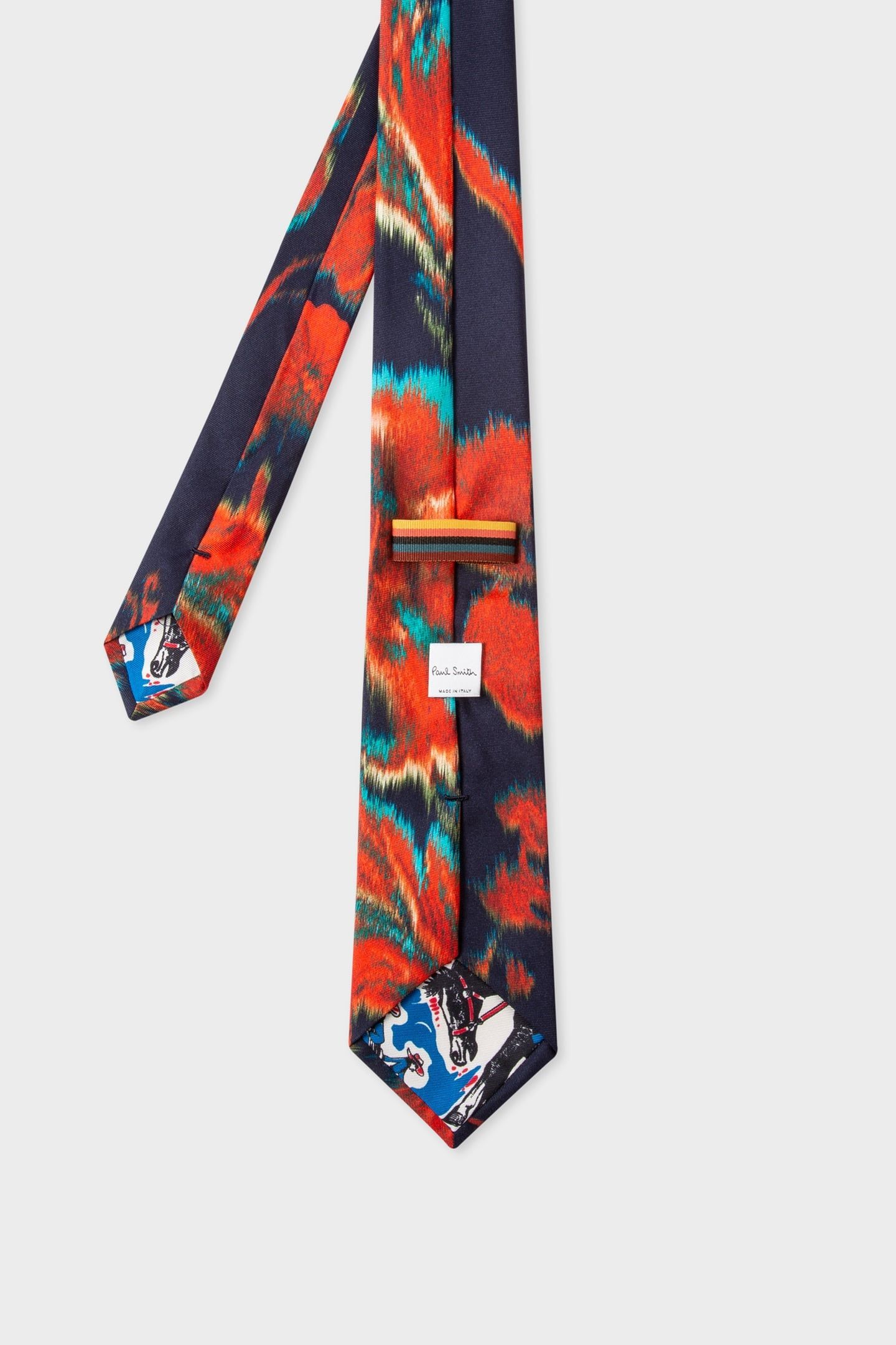 MEN TIE ROSE BLUE 2