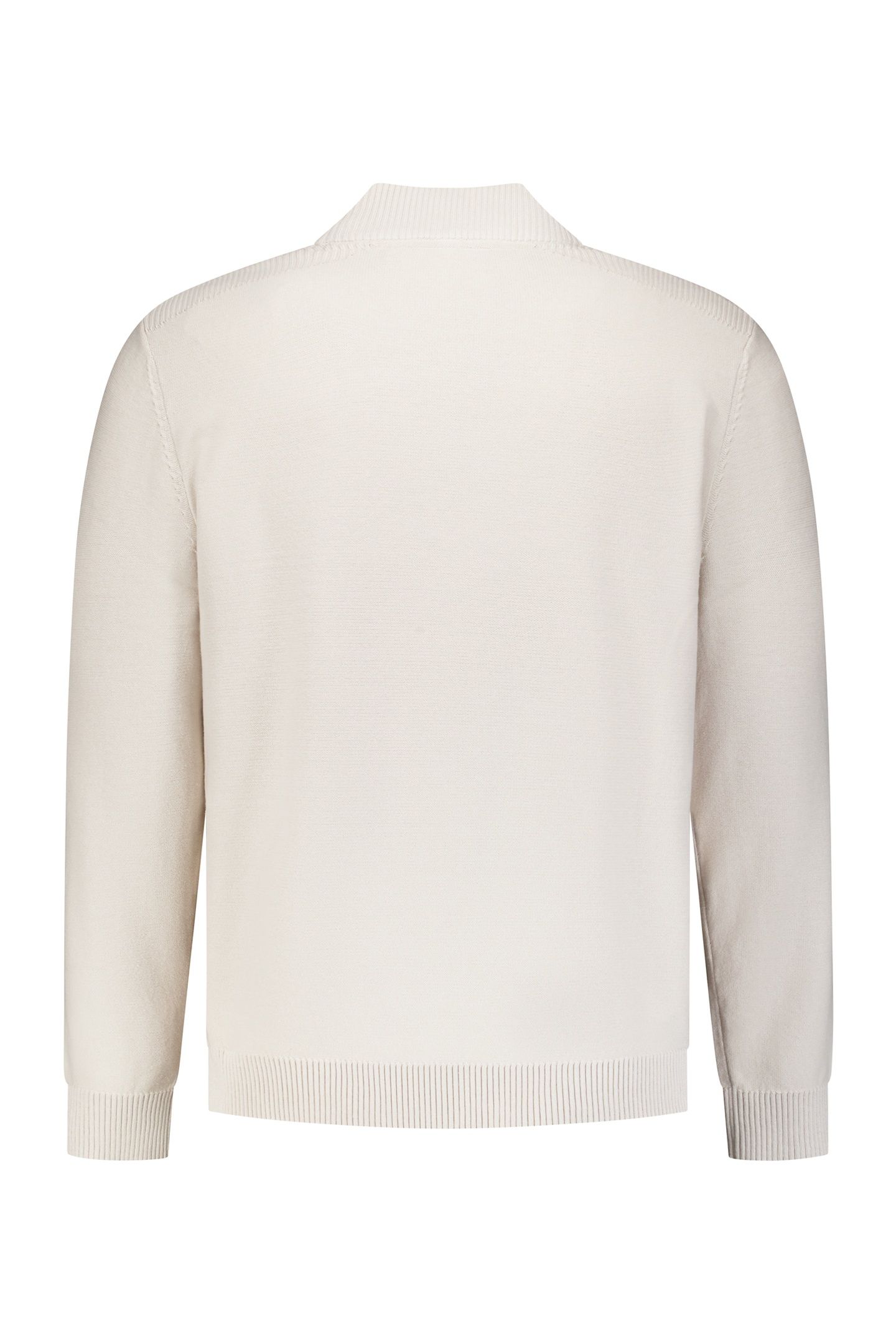 PULLOVER FULL ZIP SHOULDER DETAIL STONE 3