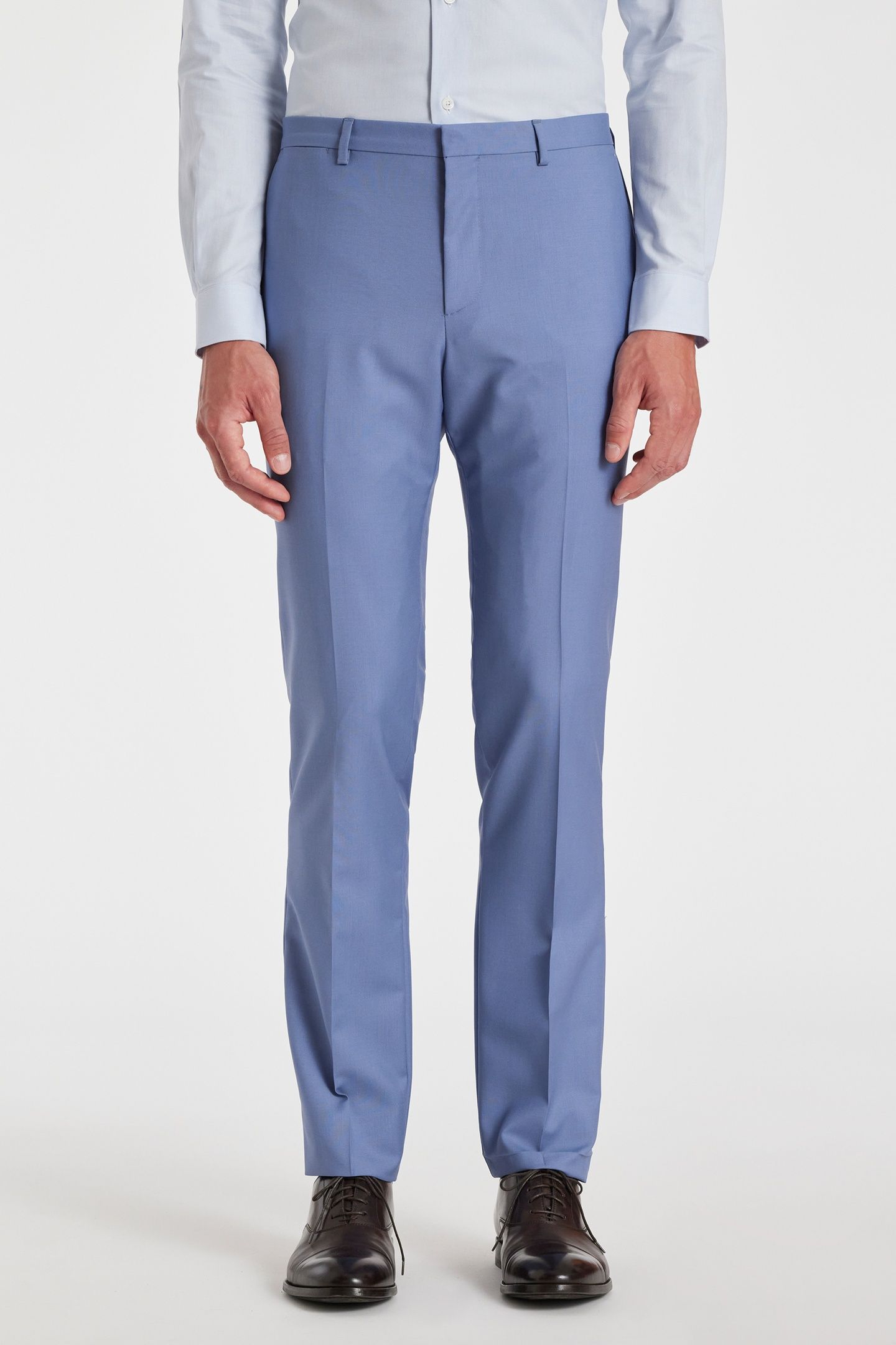 MENS SLIM FIT 2BTN SUIT GREYISH_BLUE 2