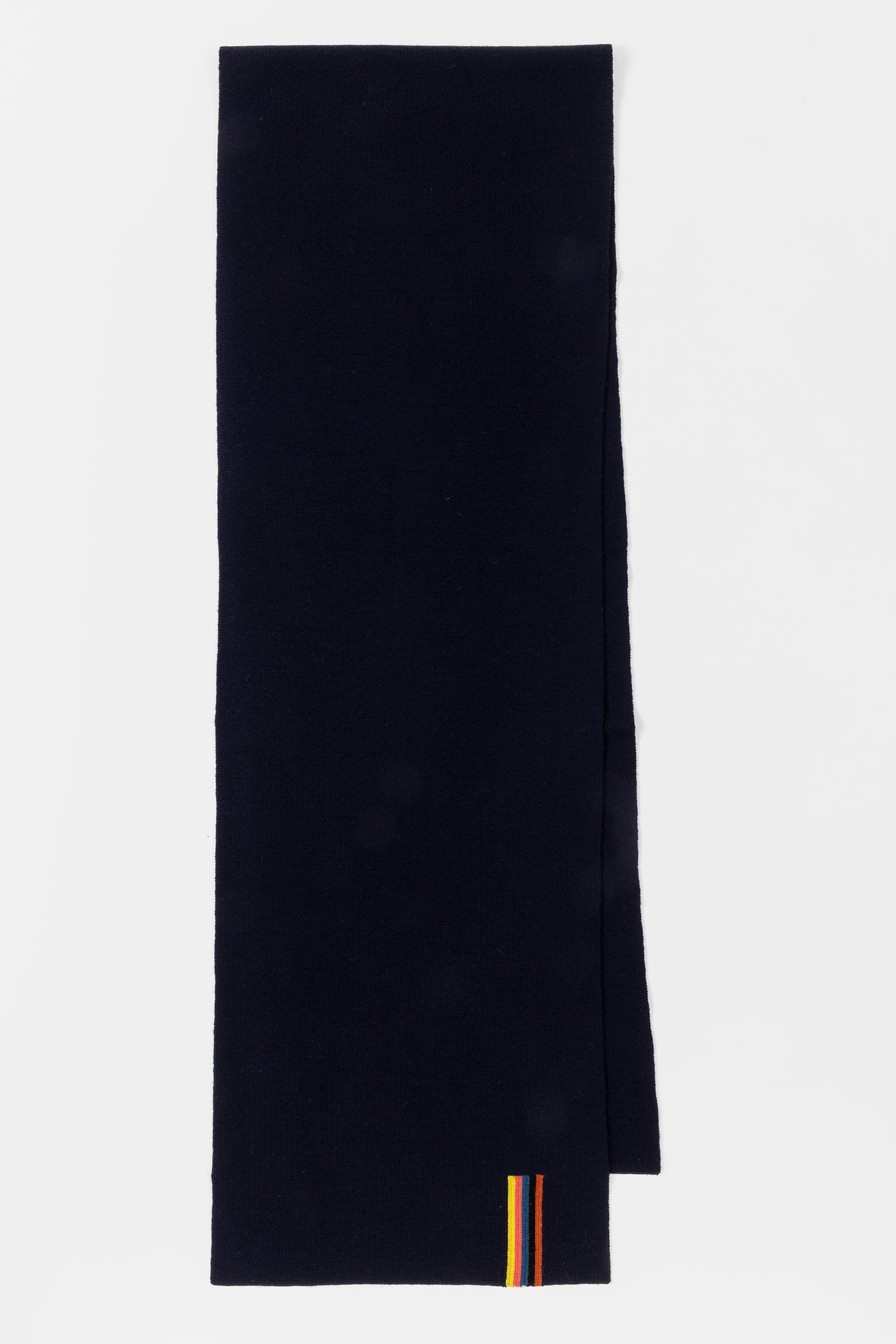 MEN SCARF ARTIST END NAVY 5