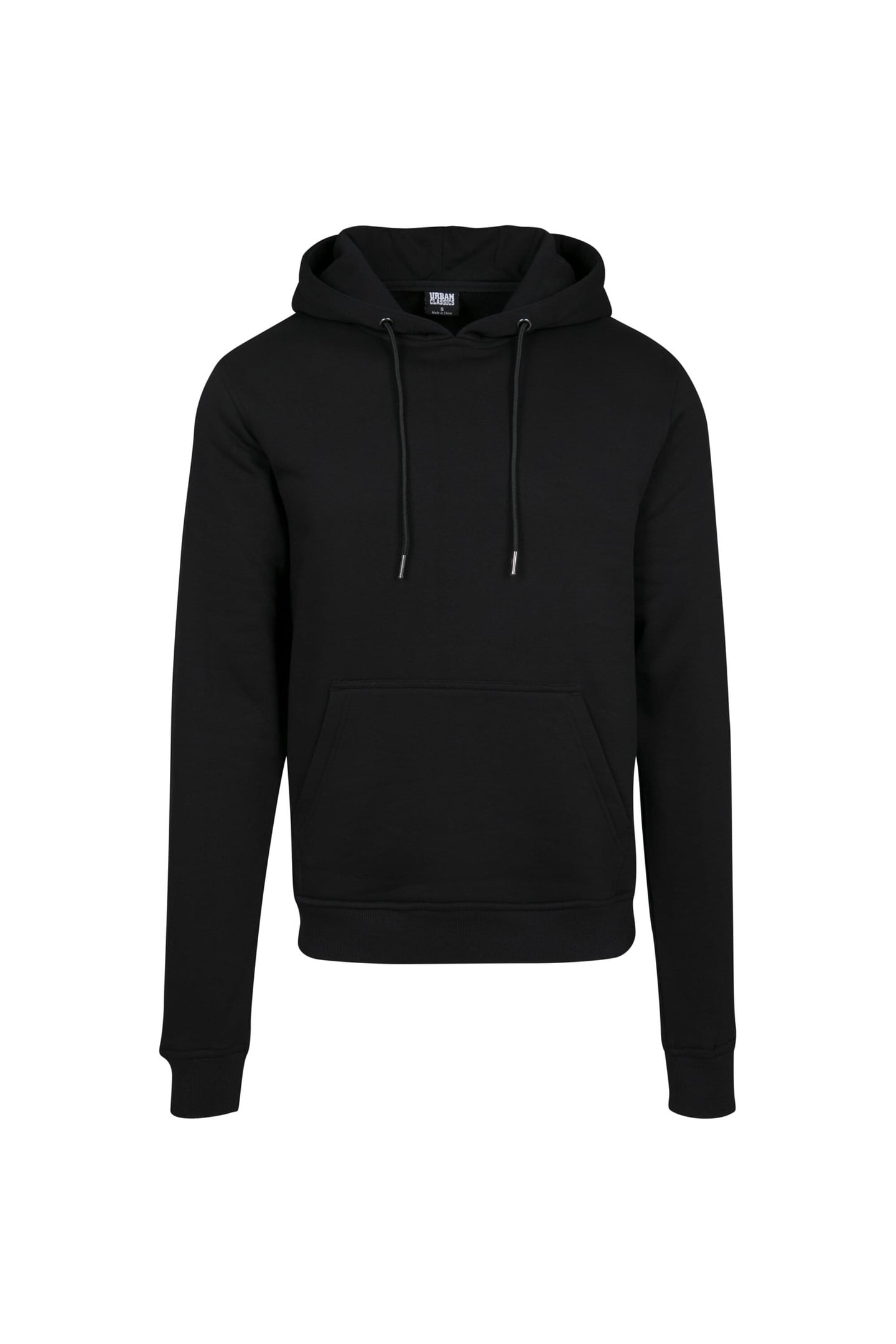 BASIC TERRY HOODY BLACK 5