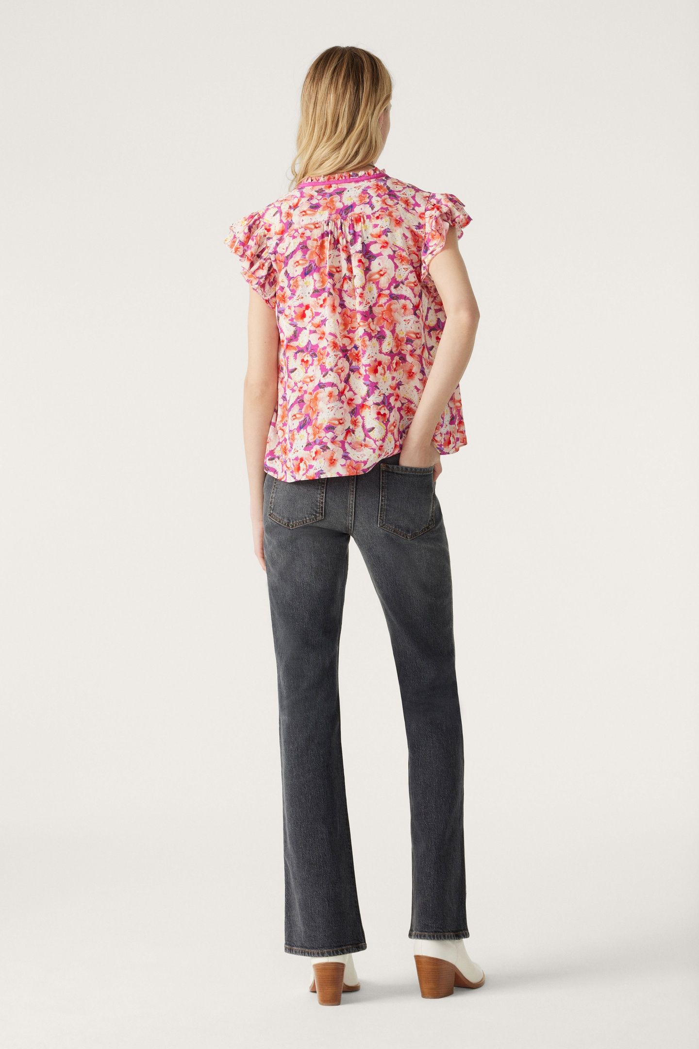 SLEEVELESS TOP FUSHIA 5