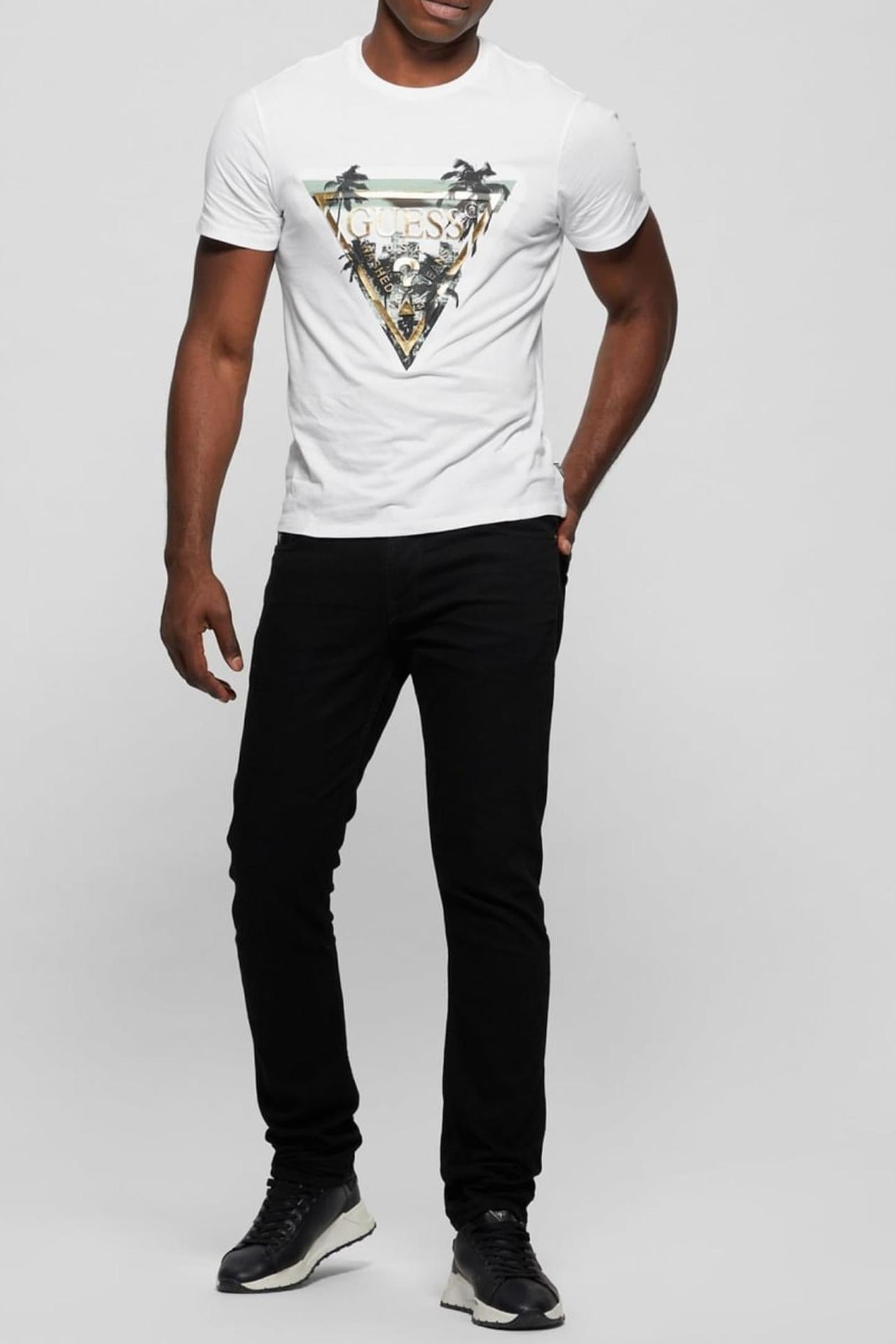 SS BSC GUESS EMBOSSE PURE WHITE 1
