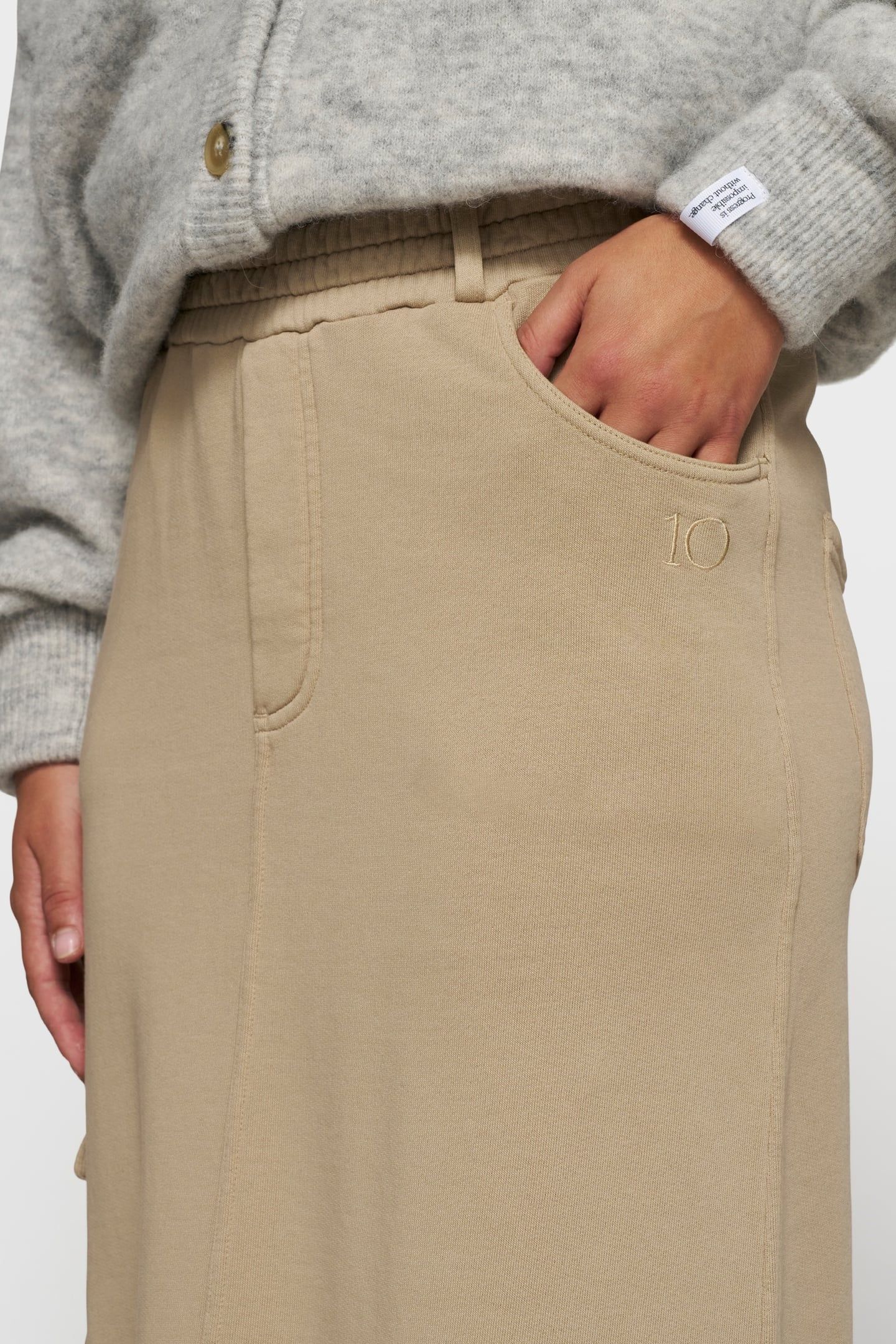 STRAIGHT SKIRT POCKETS EARTH 7