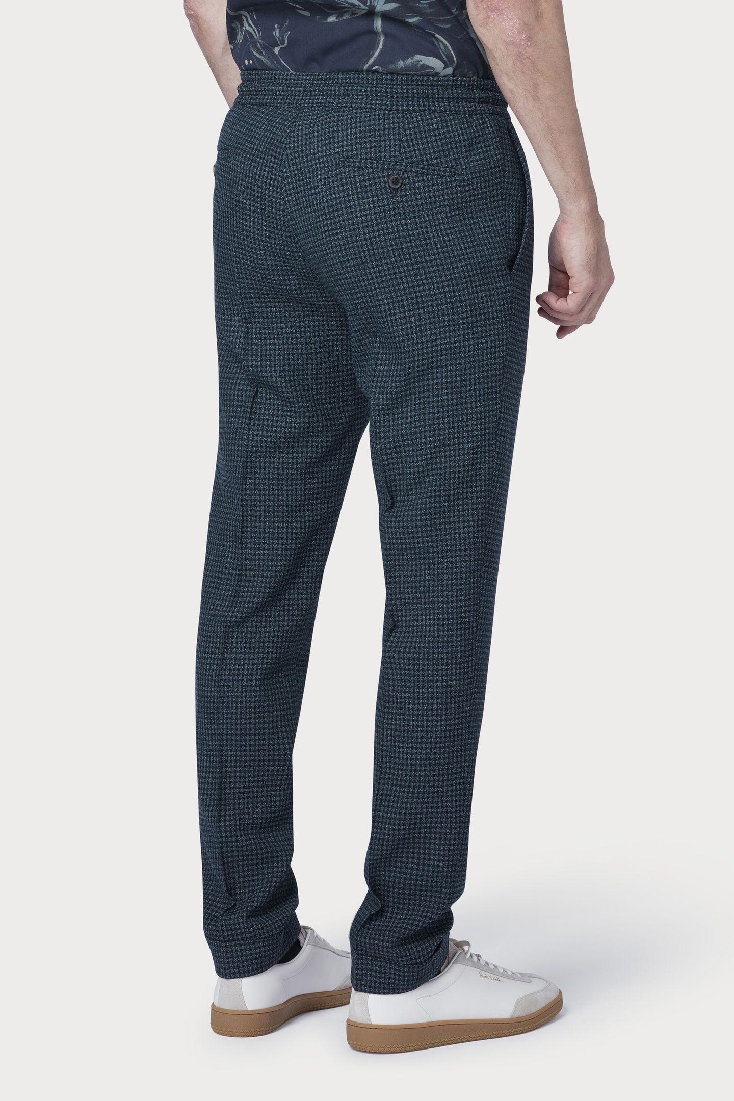 MENS TROUSER PETROL BLUE 2