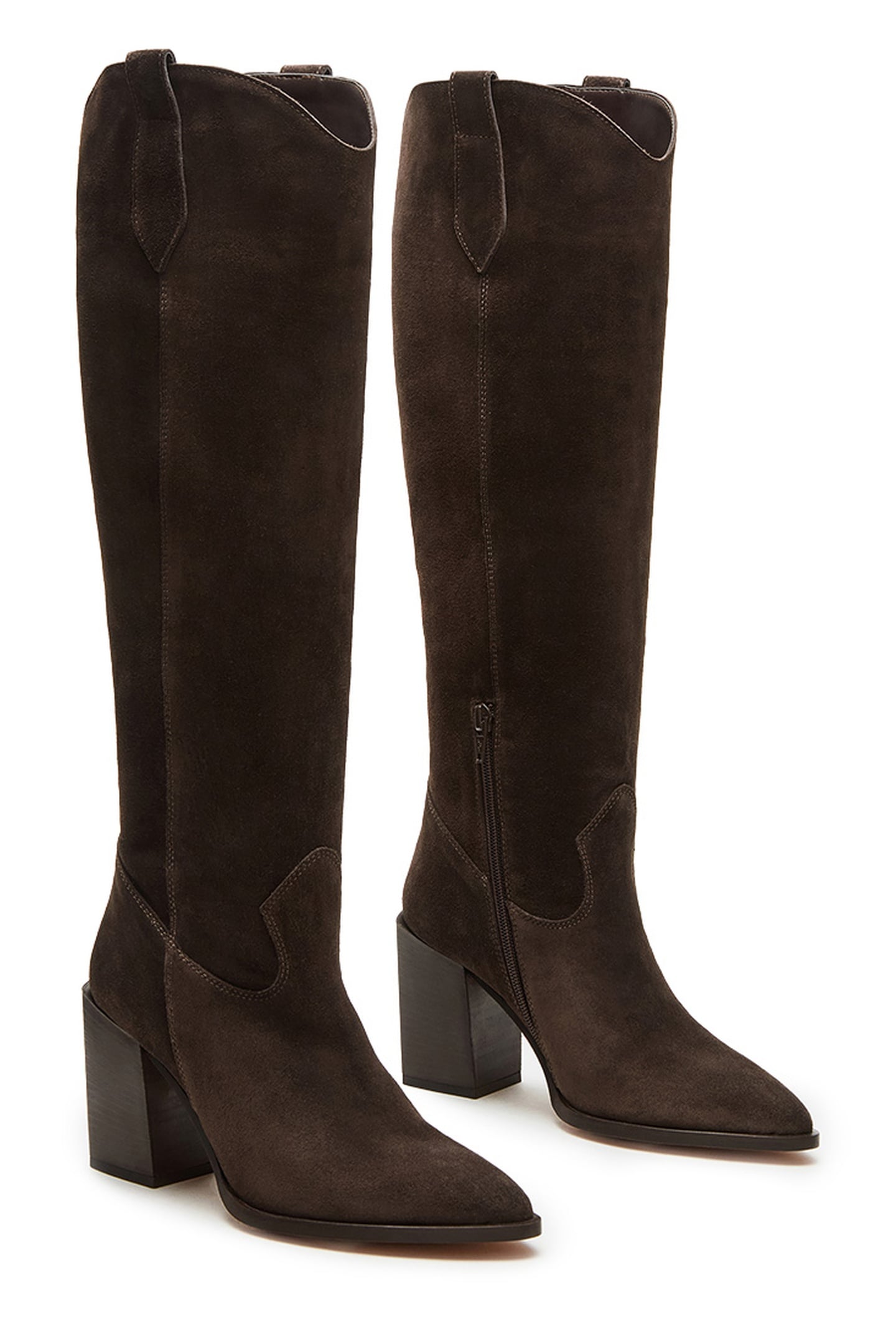 VESEY BOOTS CHOCOLATE BROWN SUEDE 4