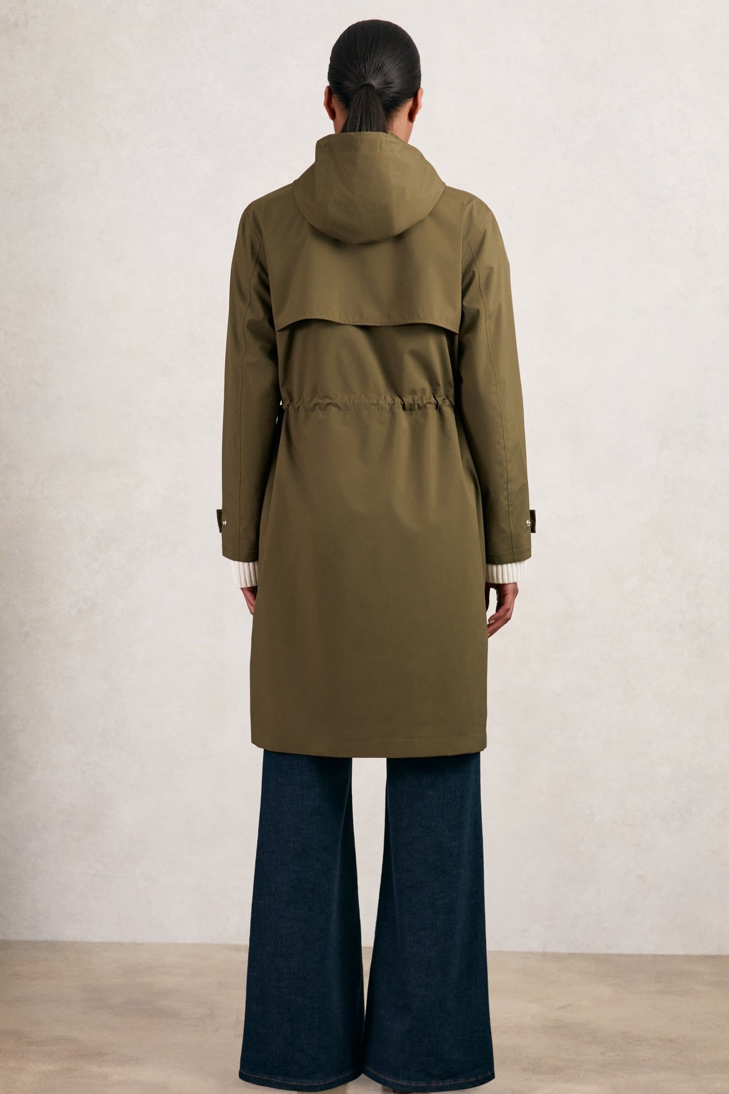 LONG RAINCOAT KHAKI 2