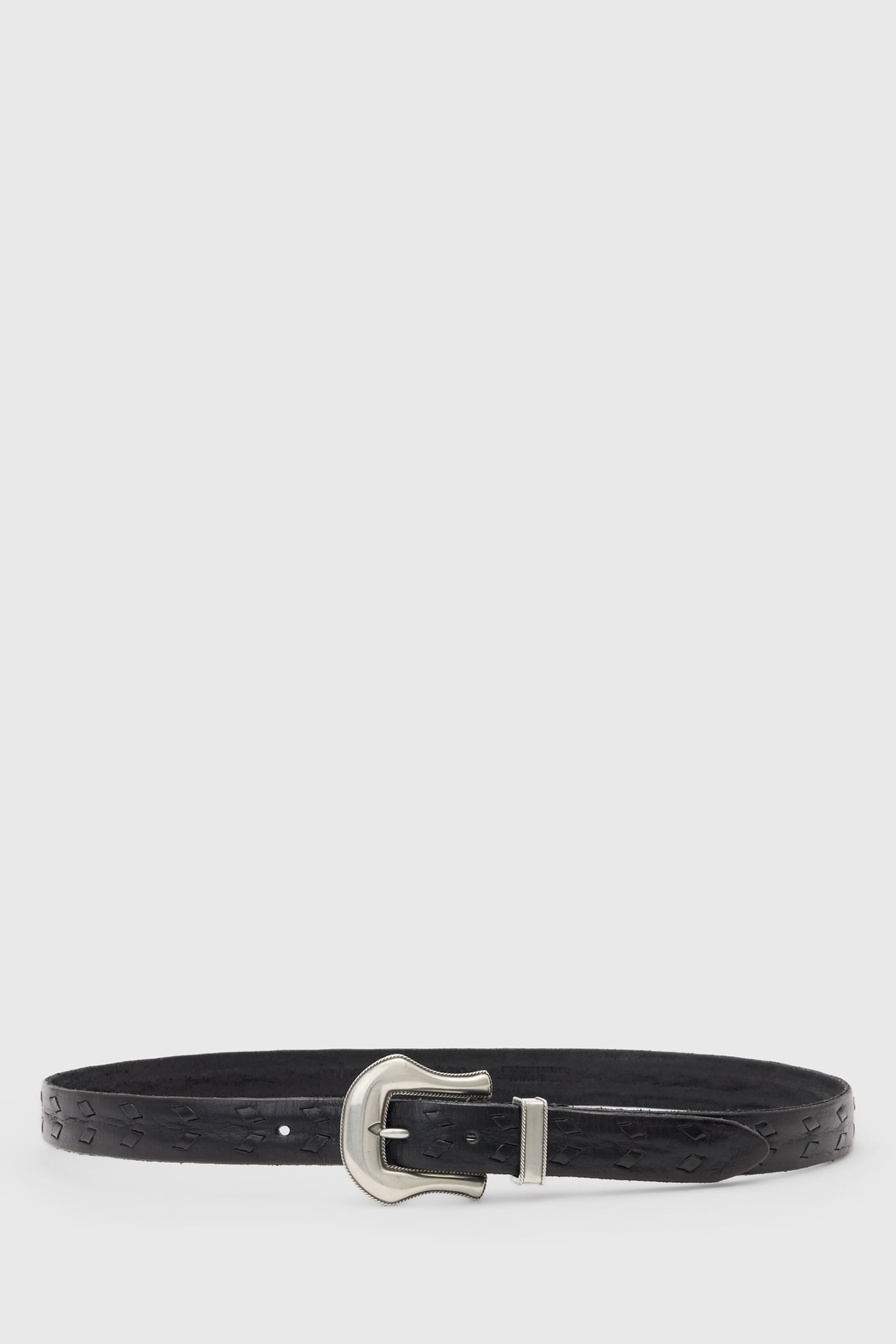 25MM - EASTWOOD ROPER BELT BLACK 1
