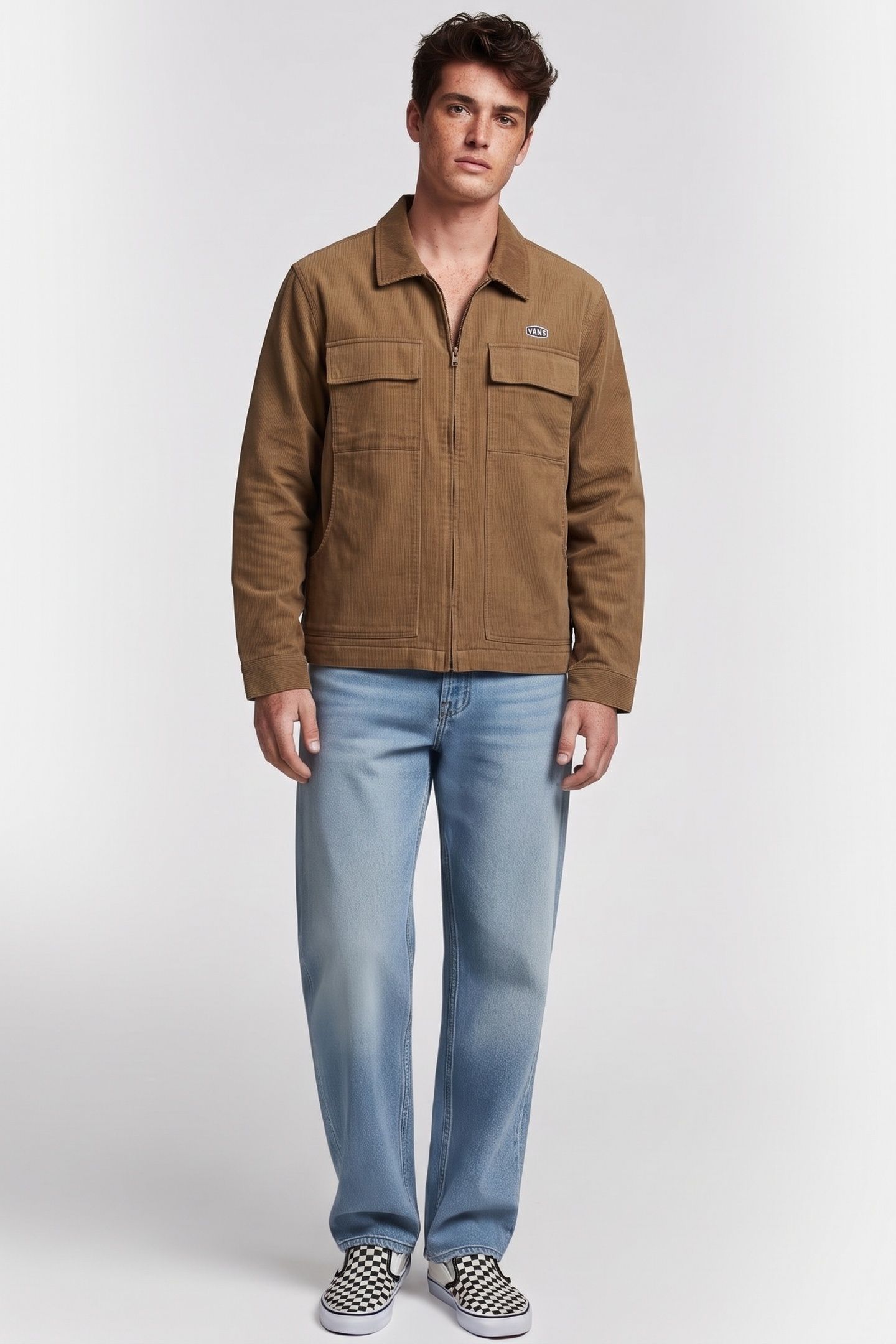 MCAVOY ZIP STATION JKT GREEN 1