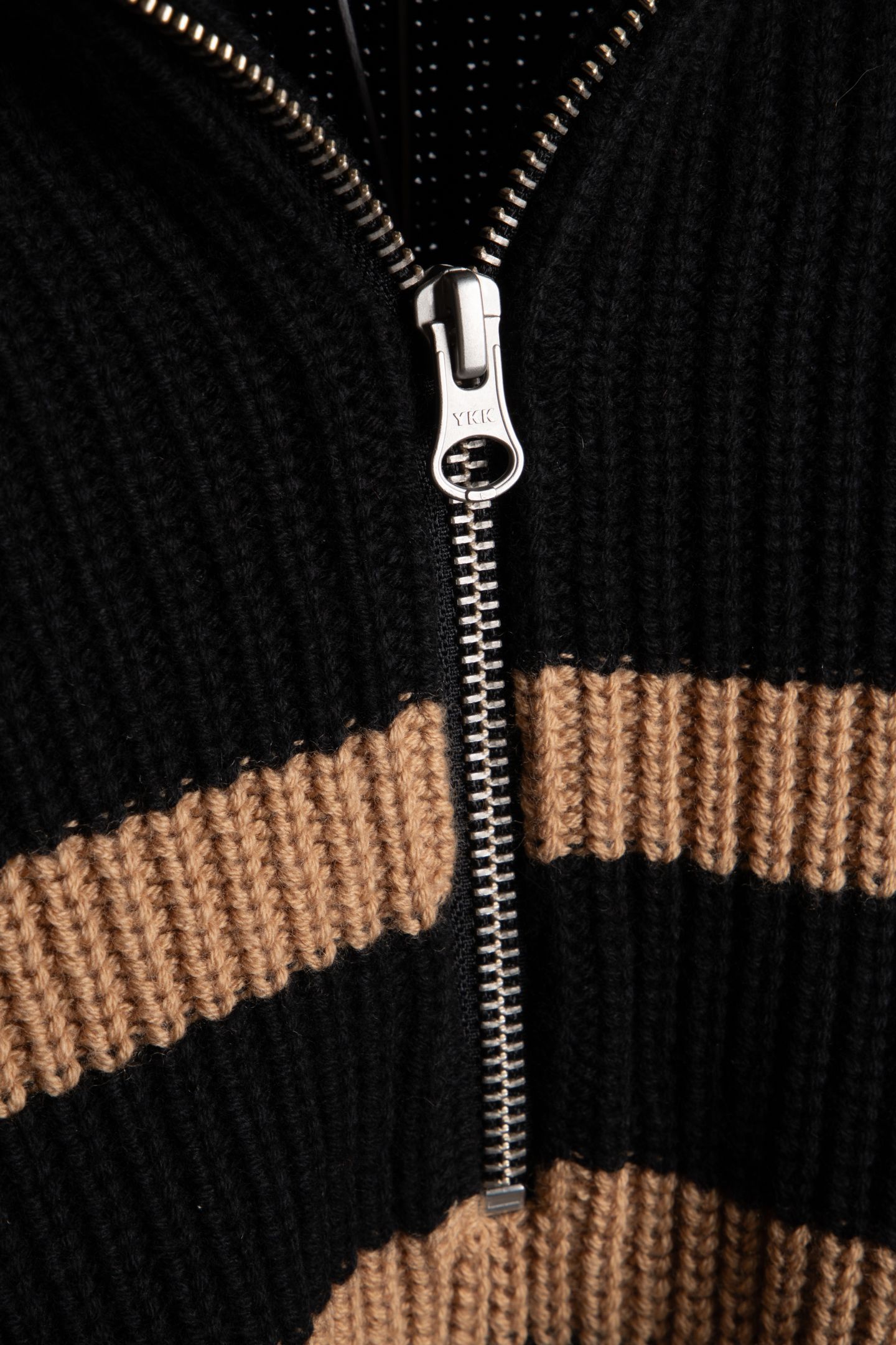 S2 JANINE ZIP SWEATER BEIGE 4
