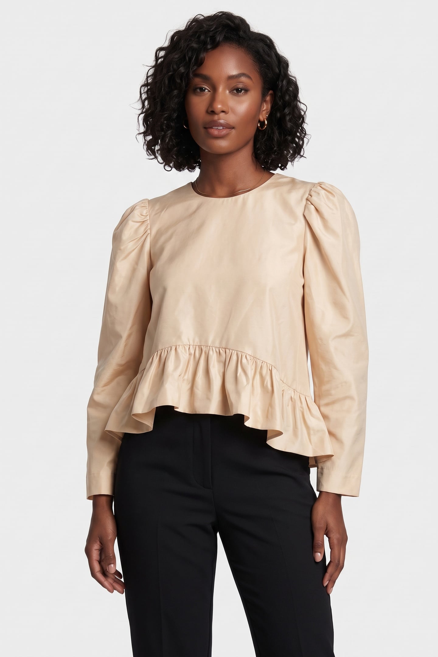 PA ADJIA BLOUSE BEIGE 1