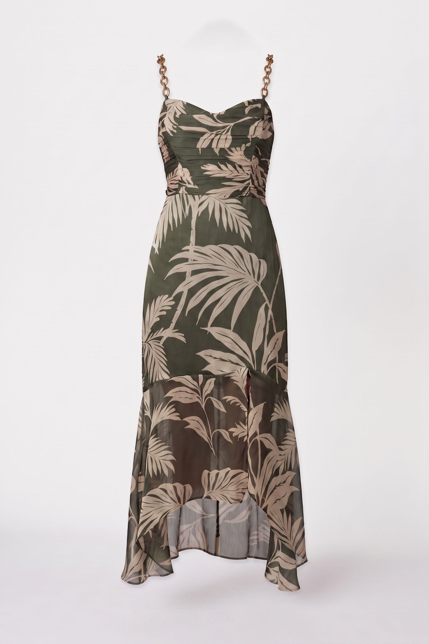 SL STACIE DRESS FOREST TROPICAL PRIN 3