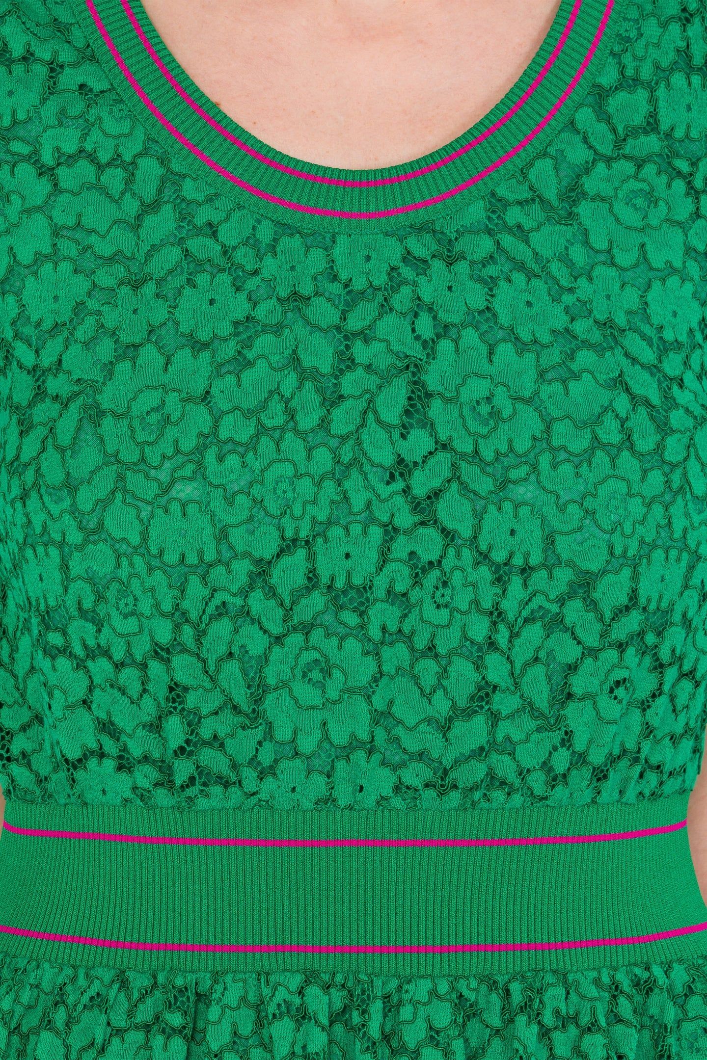LACE DRESS GREEN 4