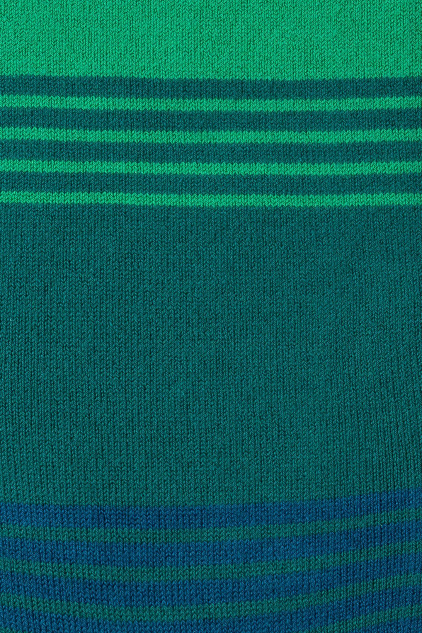 MEN SOCK GRADED STRIPE BOTTLE GREEN 3