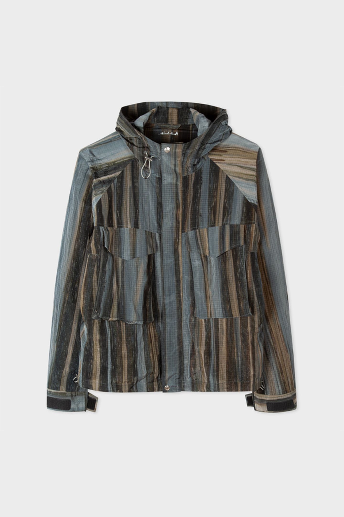 GENTS HOODED JACKET LIGHT BLUE 5