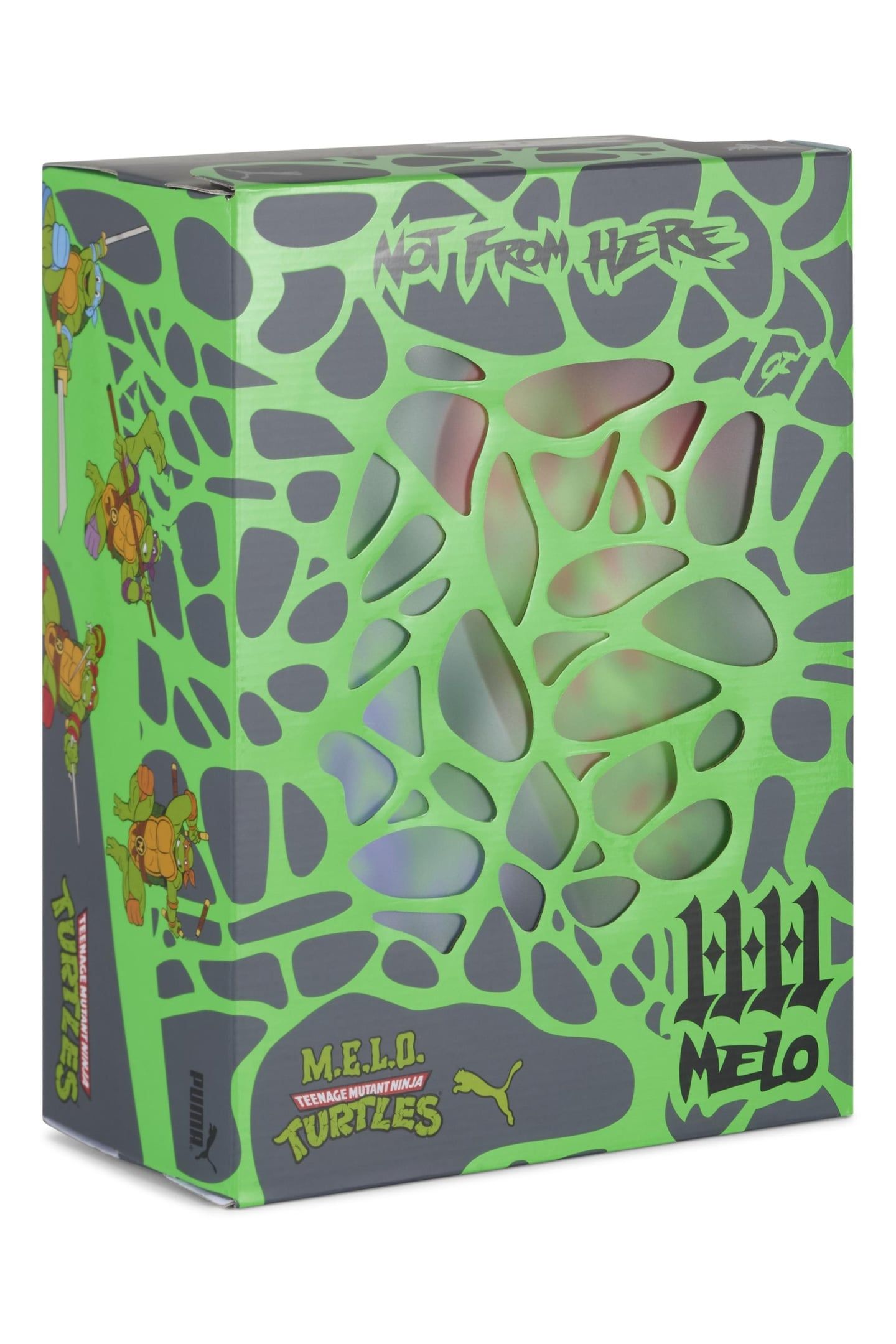 UNISEX MB.04 TMNT R&D FLURO GREEN PES-RED-DARK AMETHYST 5