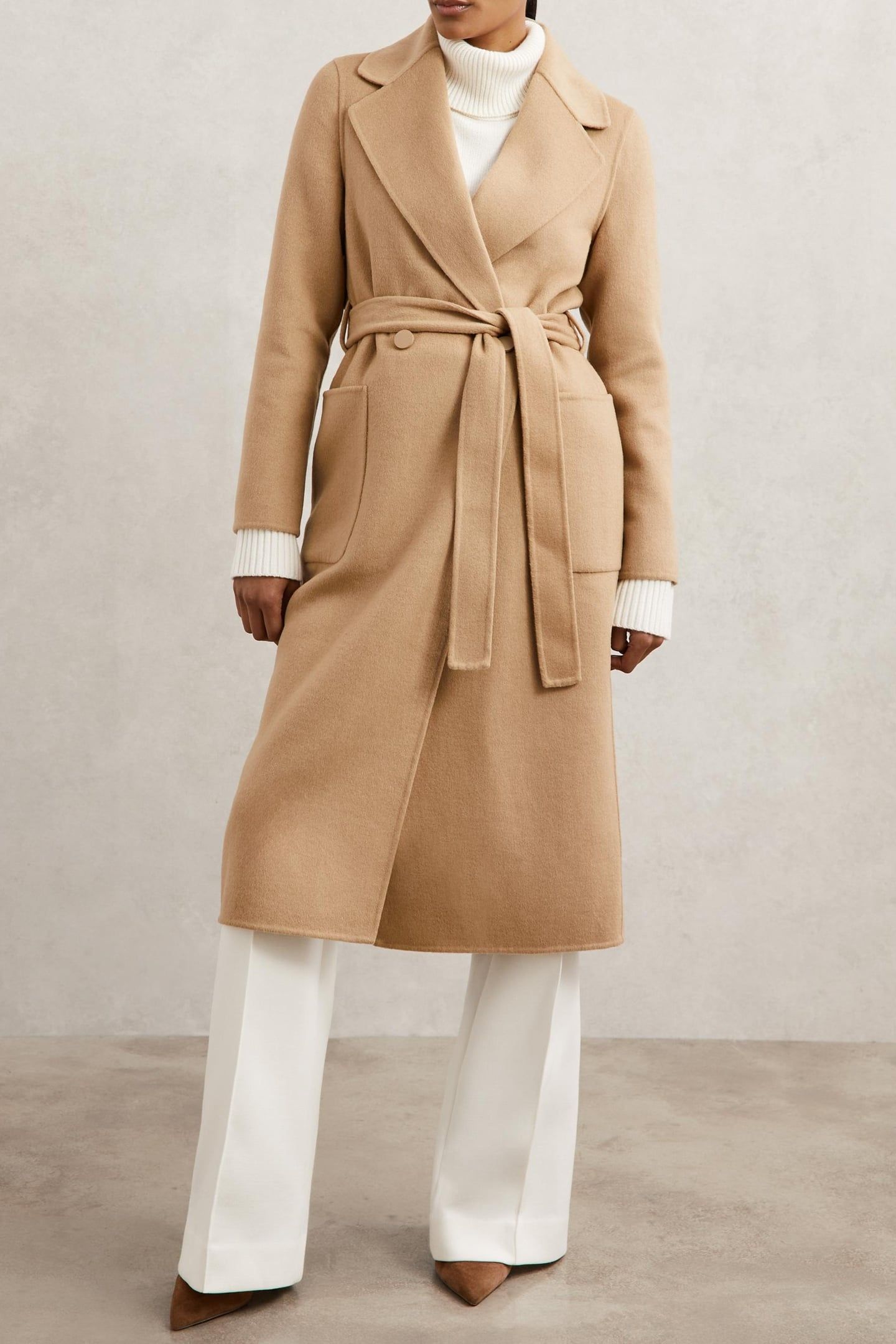 DB BLINDSEAM COAT CAMEL 1