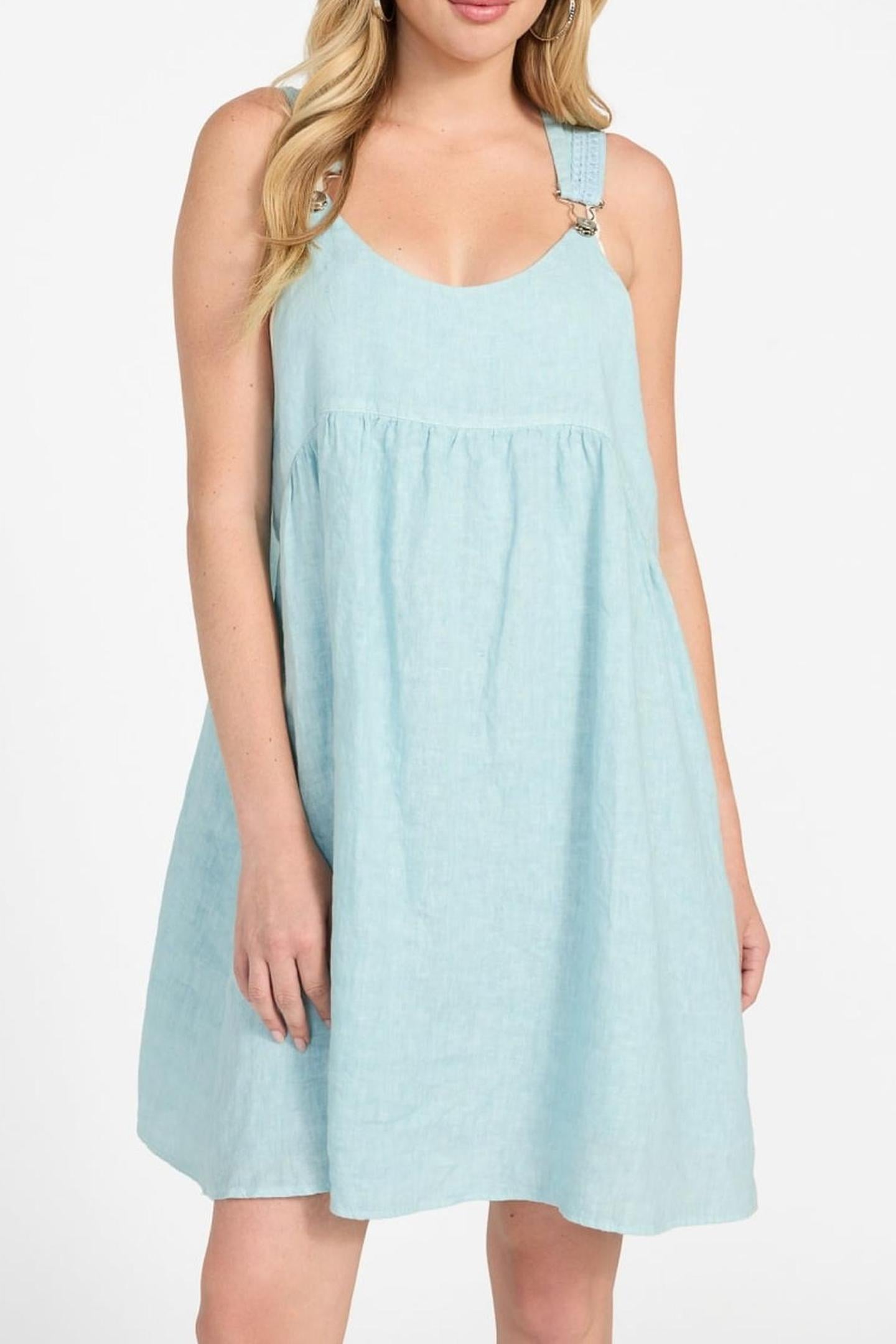 GRETEL SL DRESS SEAFOAM MIST 4