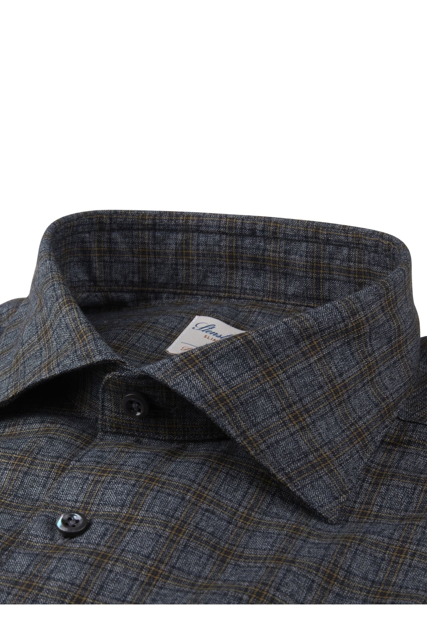 SLIMLINE/90, RC CUFF DARK GREY CHECK 2