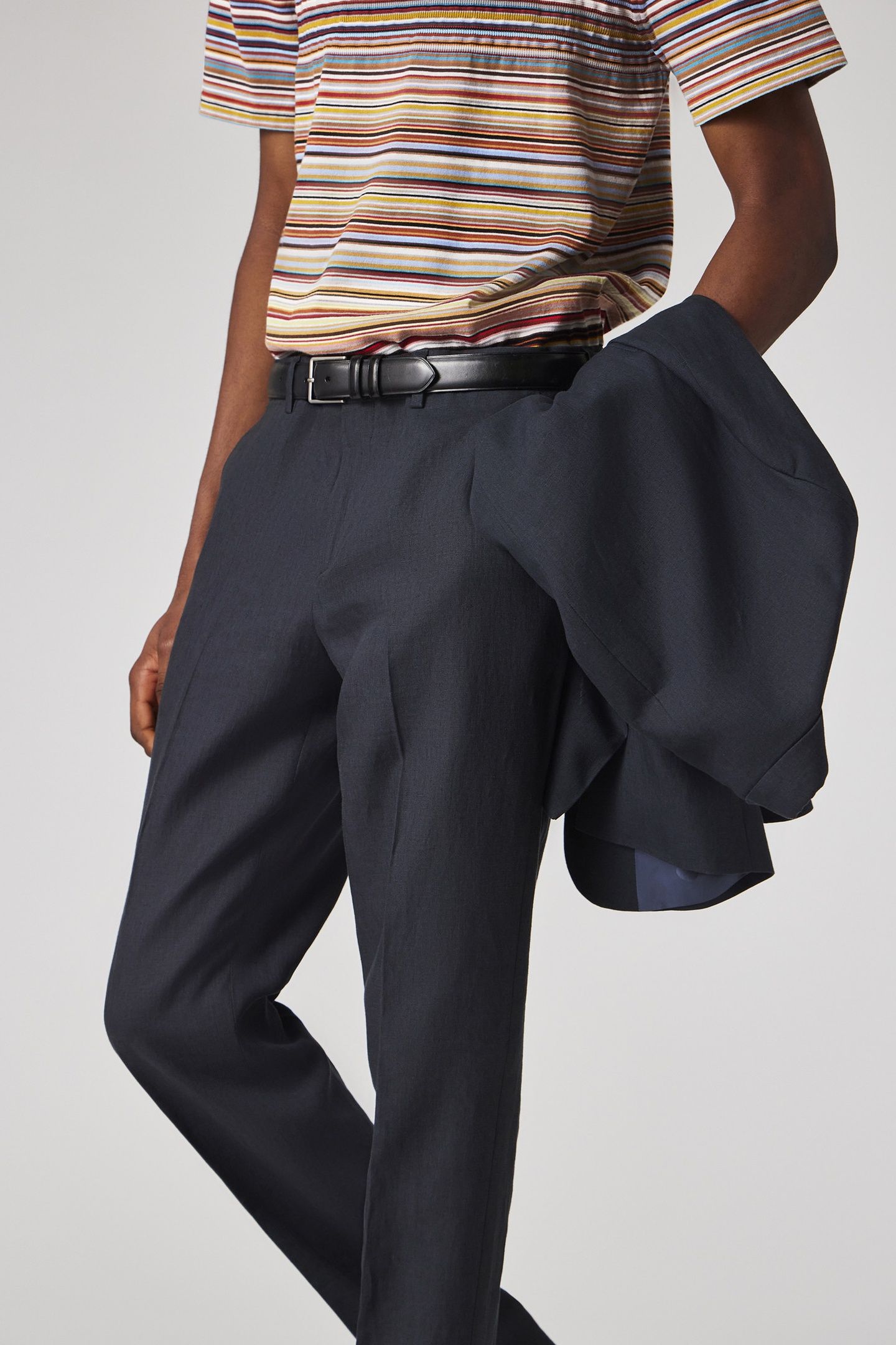 MENS SLIM FIT TROUSER VERY DARK NAVY 5