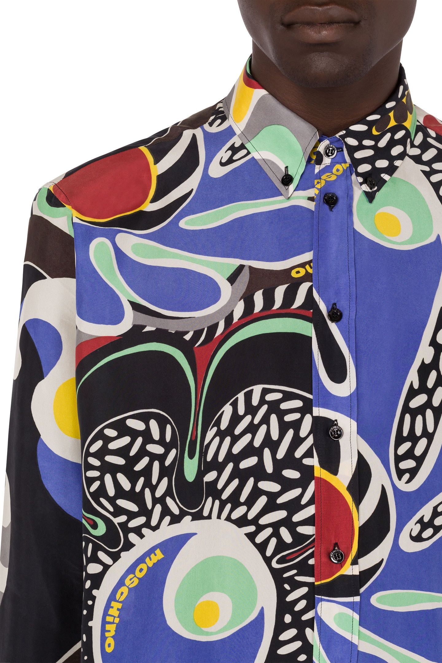 PSYCHEDELIC PRINT HABOTAI SHIRT MULTICOLOR 4
