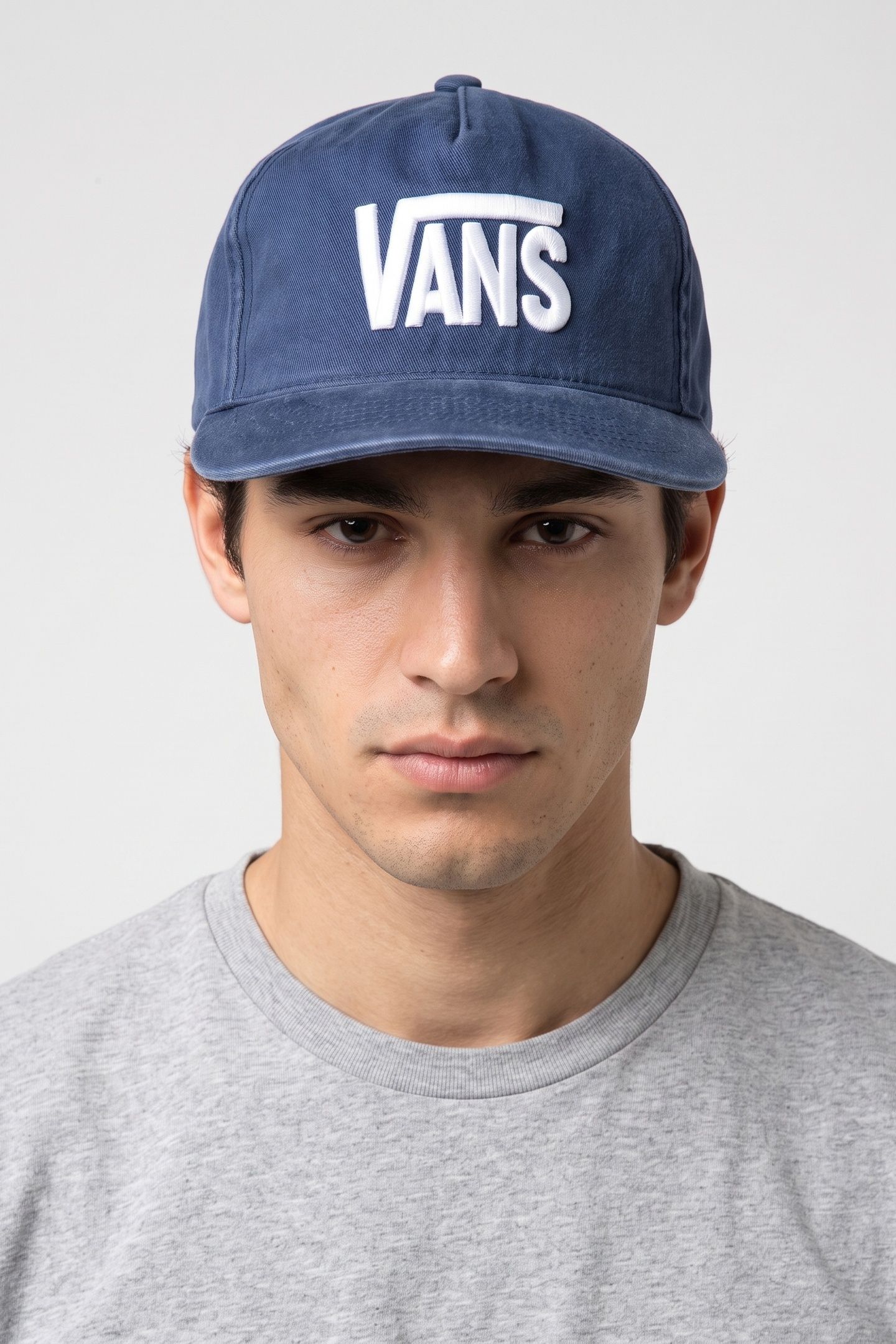 UNISEX STRETCH LOGO SNAPBACK BLUE 1