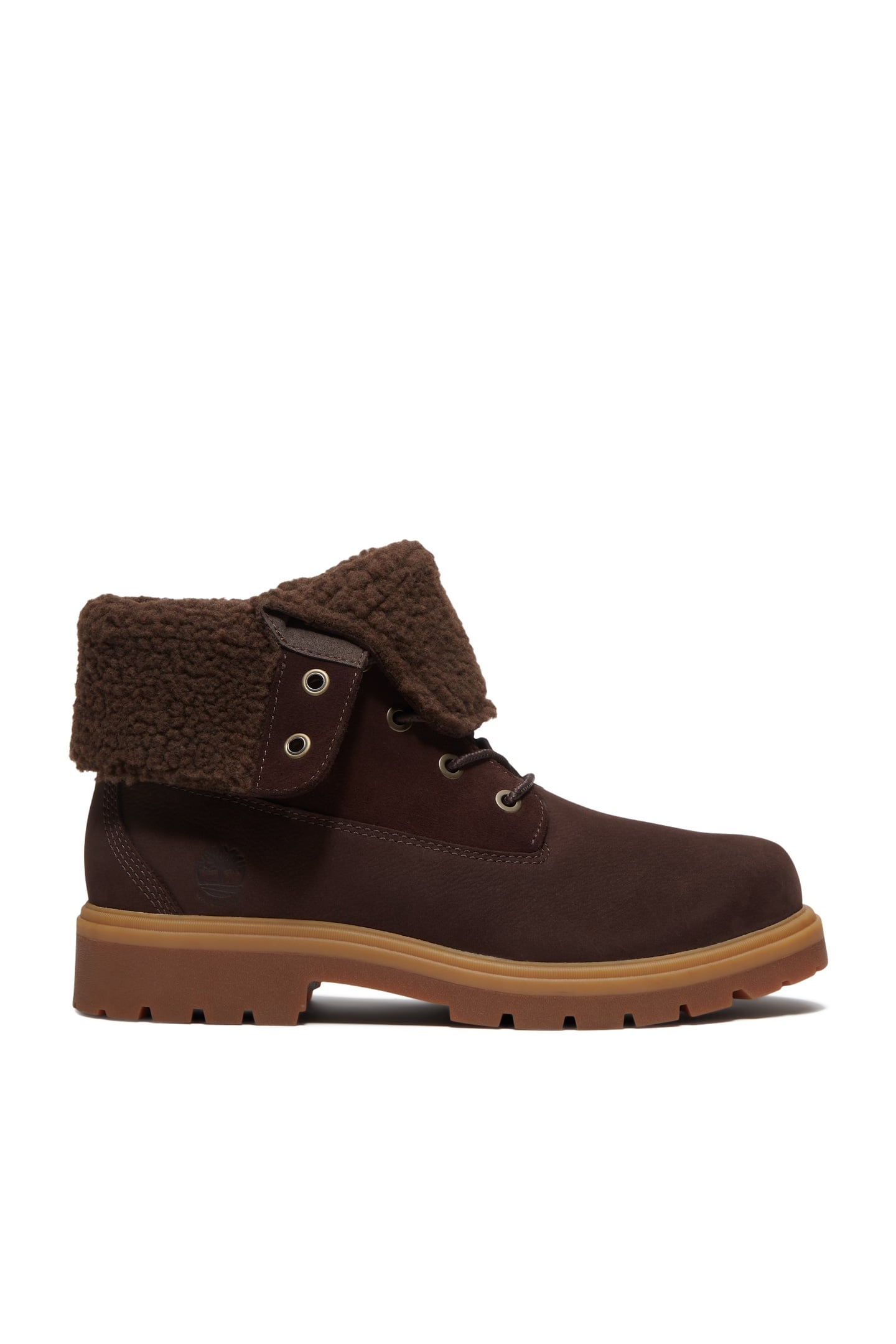 MID LACE UP WATERPROOF BOOT DARK BROWN NUBUCK 1