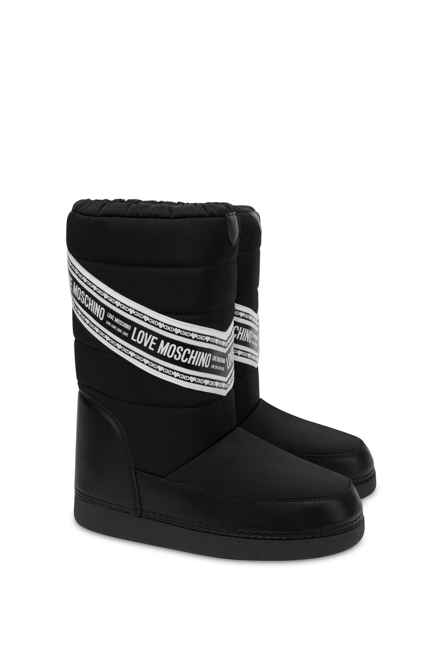 HIGH PADDED SNOW BOOT BLACK 2