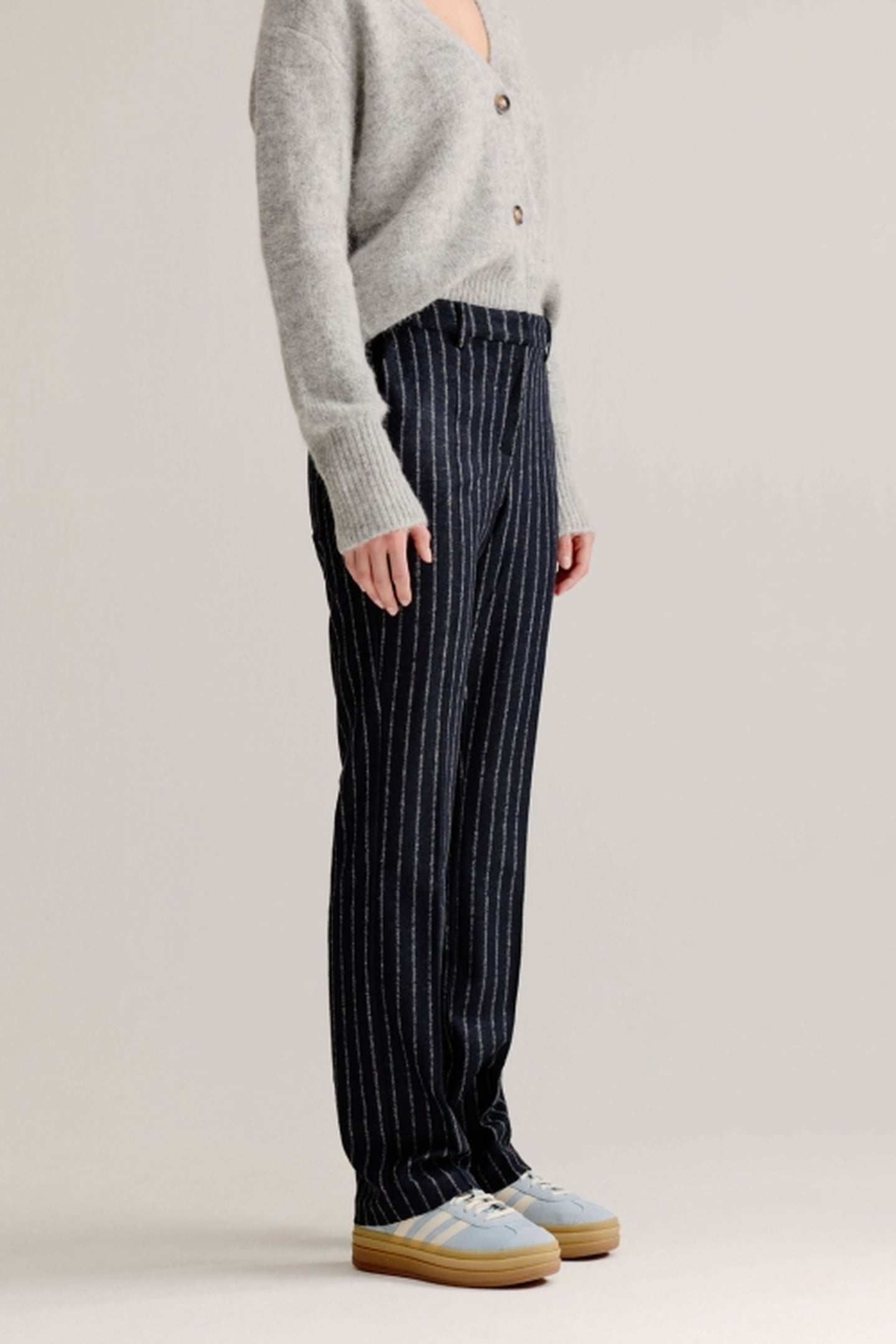 ABRAHAM PANTS NAVY STRIPE 4