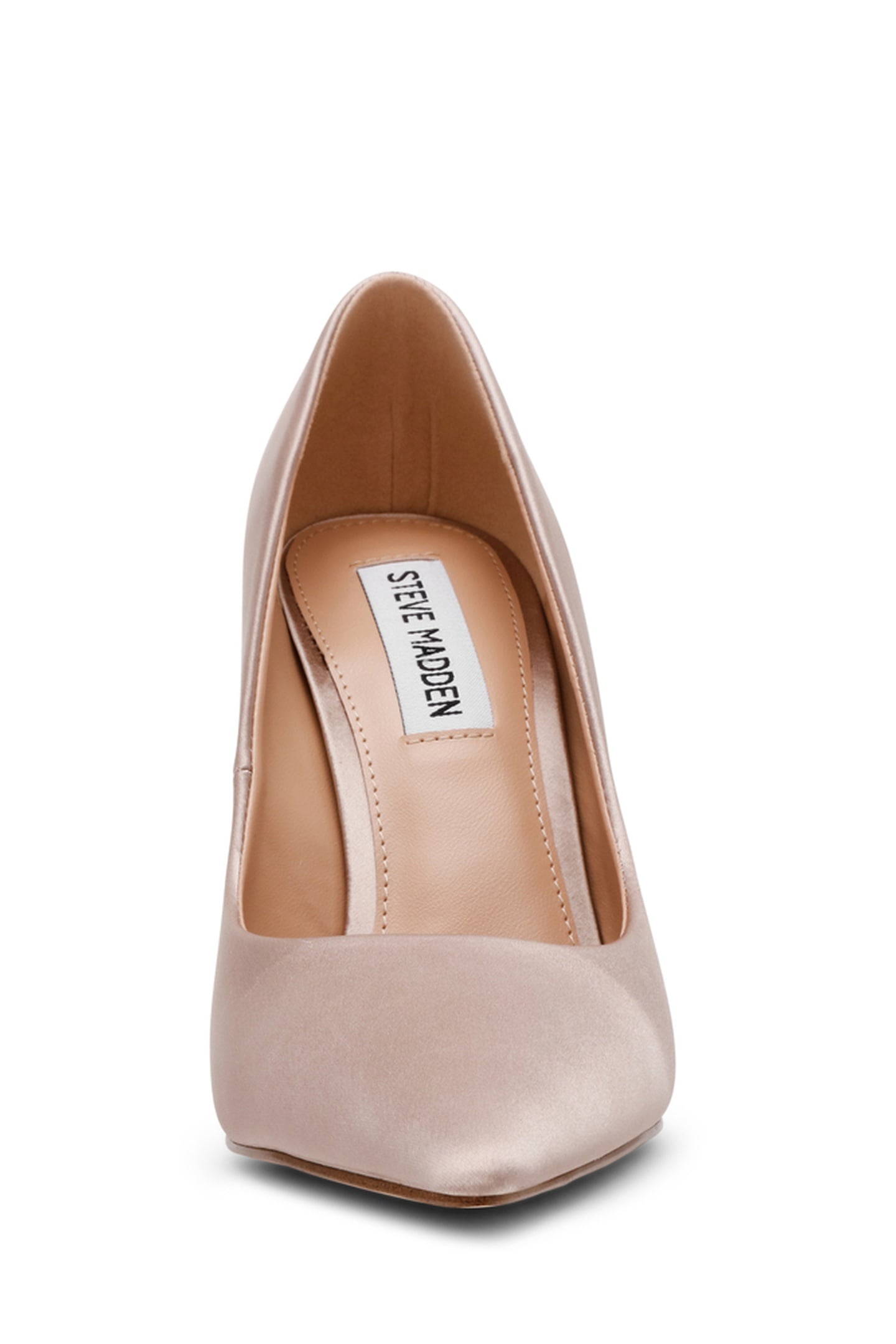 THRIVE PUMPS TAUPE SATIN 5