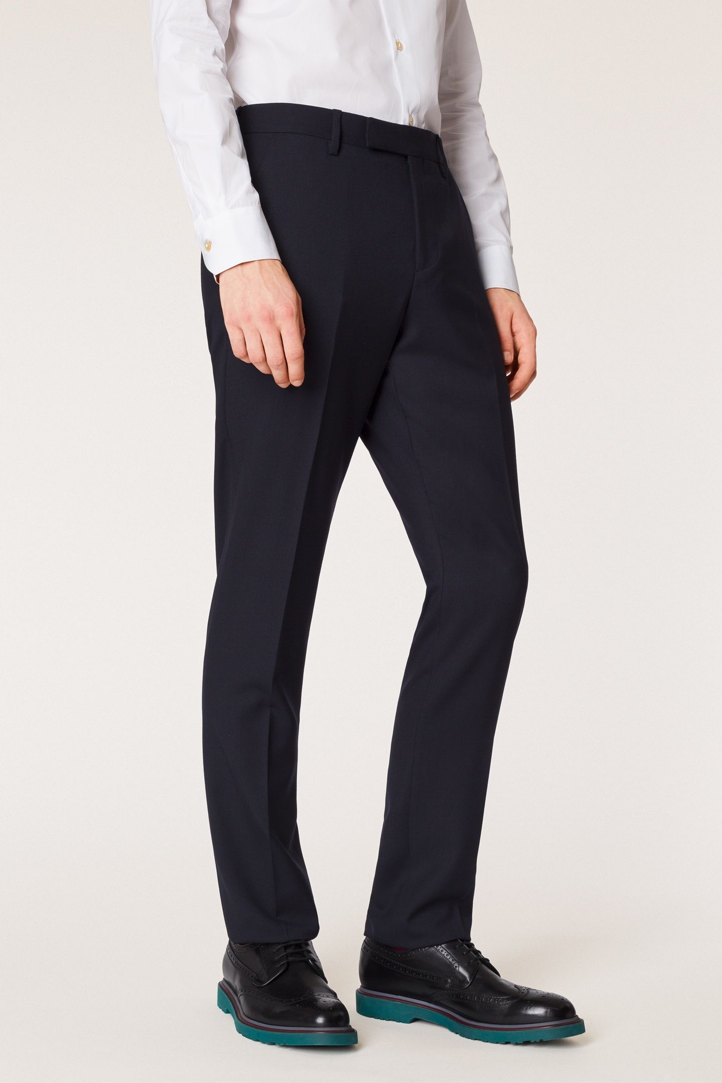 GENTS SLIM FIT TROUSER VERY DARK NAVY 5