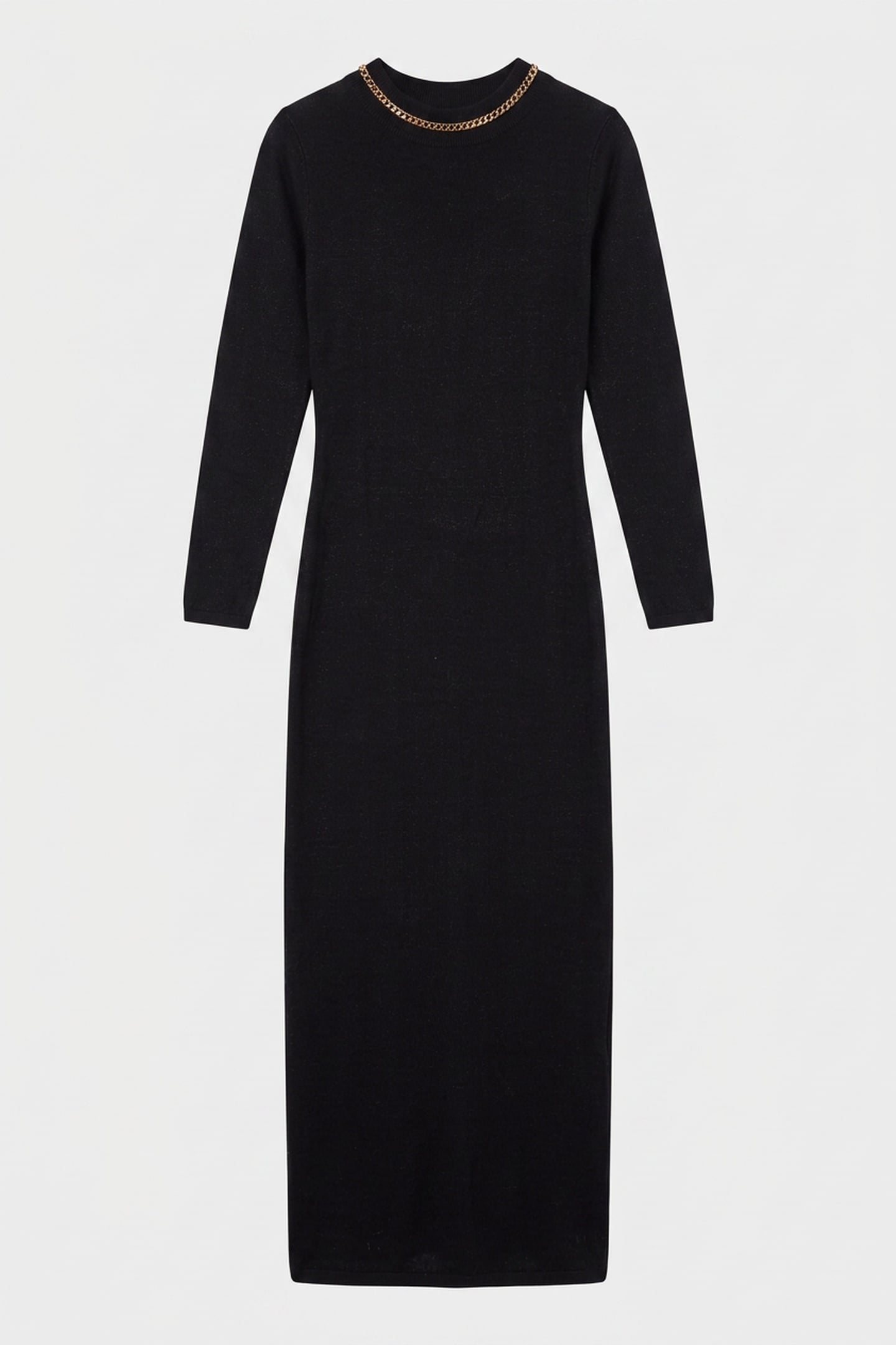 ABEL CHAIN LONG DRES JET BLACK A996 3