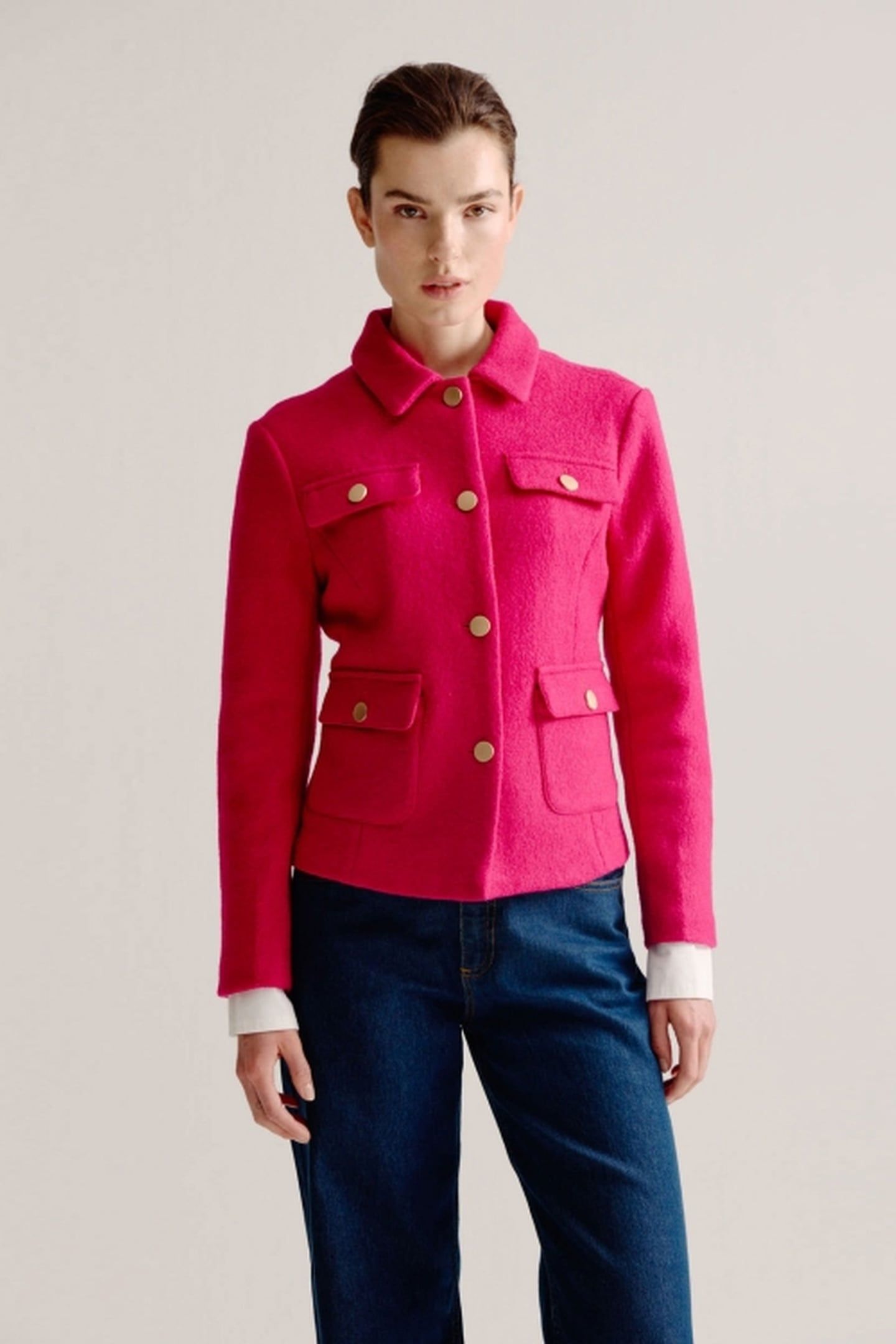 LINDSAY JACKET FUCHSIA 3
