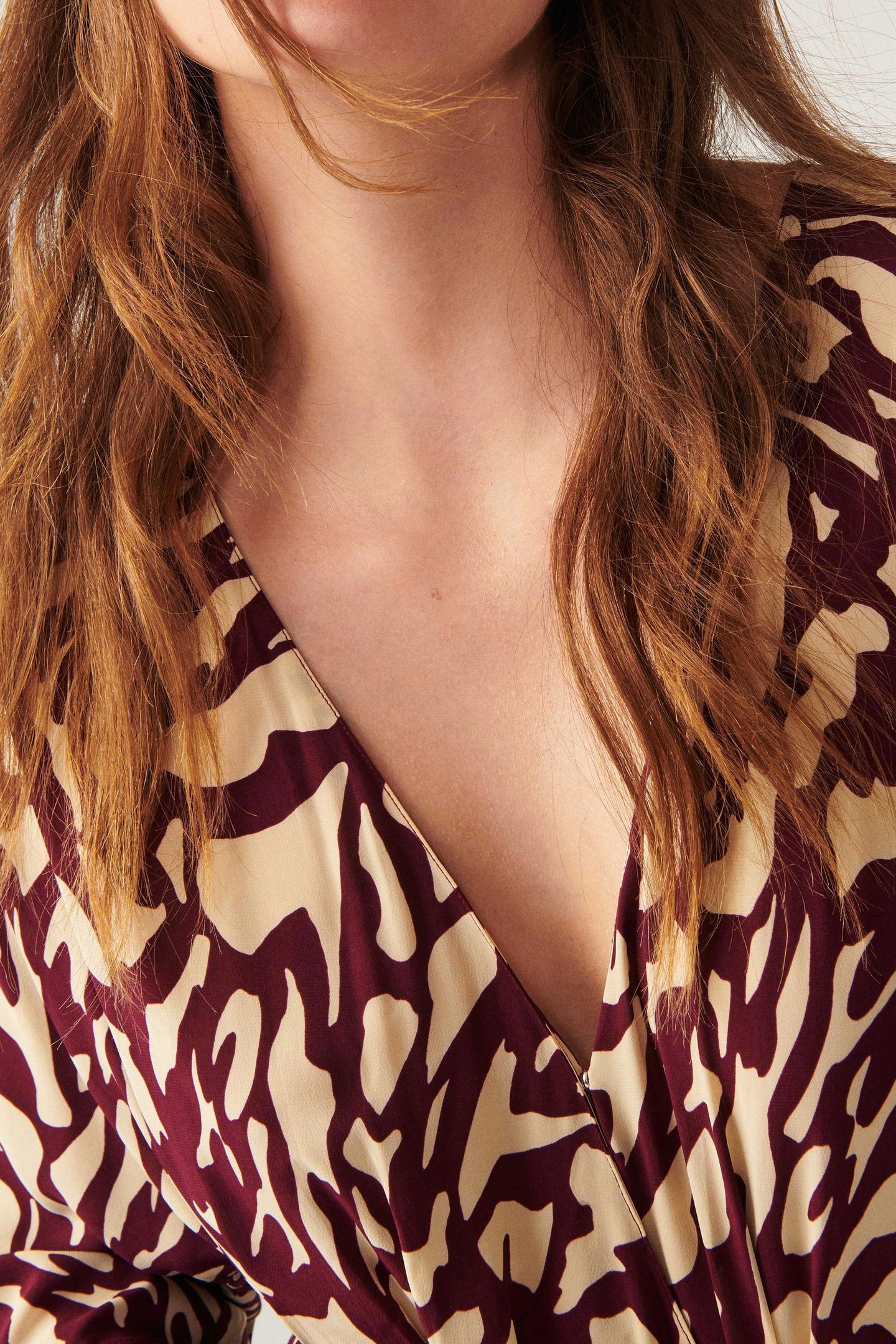 MID-LENGTH DRESS BORDEAUX 4