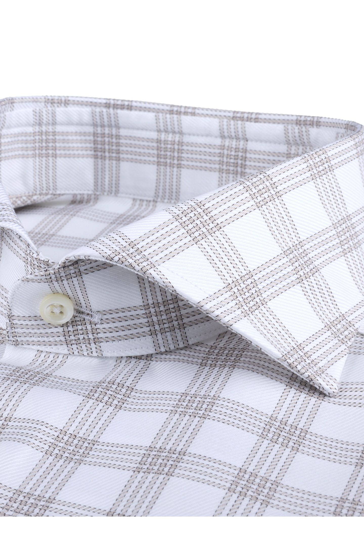 FITTED BODY/11, RC CUFF LIGHT BEIGE CHECK 2