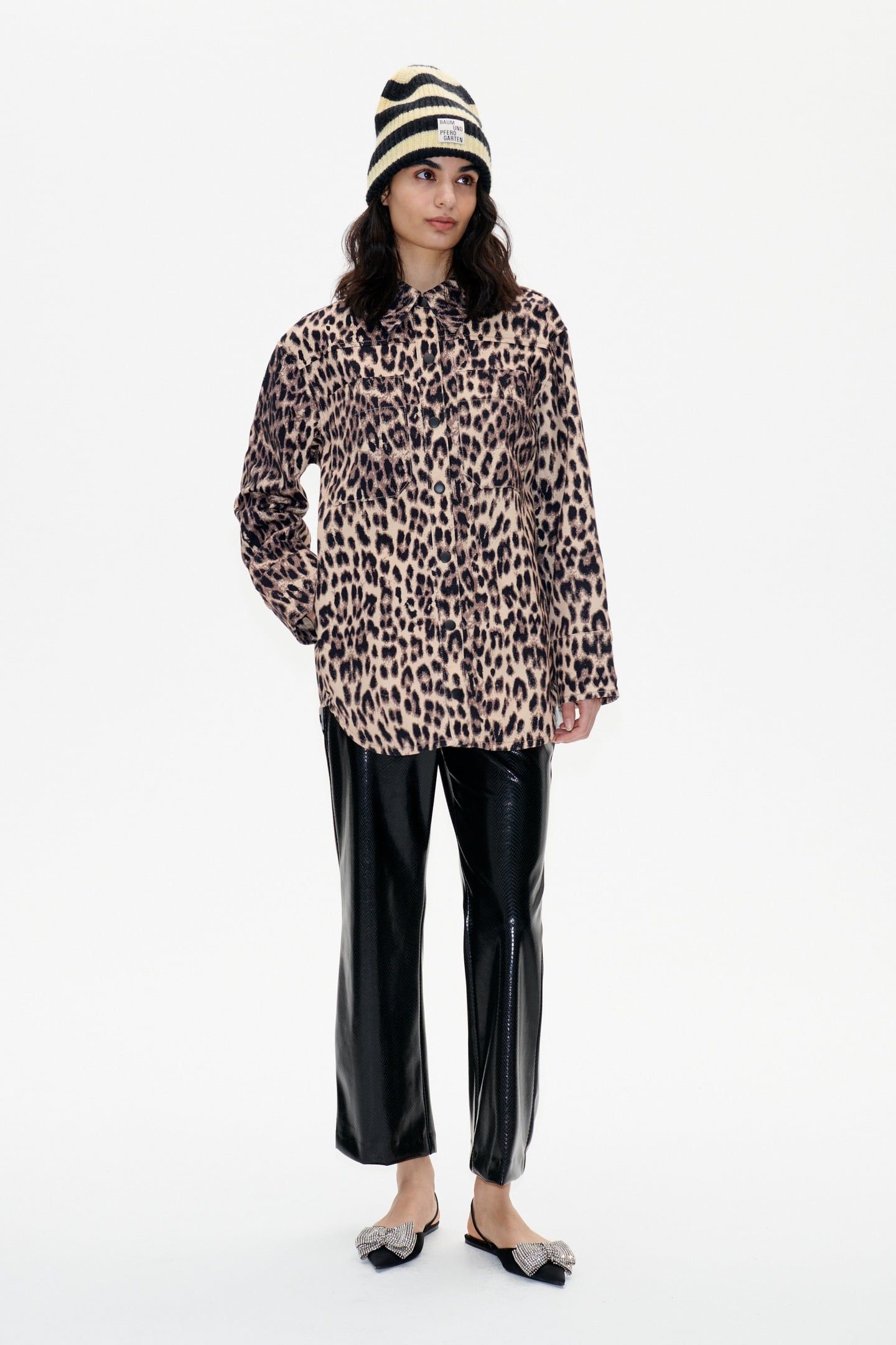 NORMA PANTS BLACK SNAKE 1
