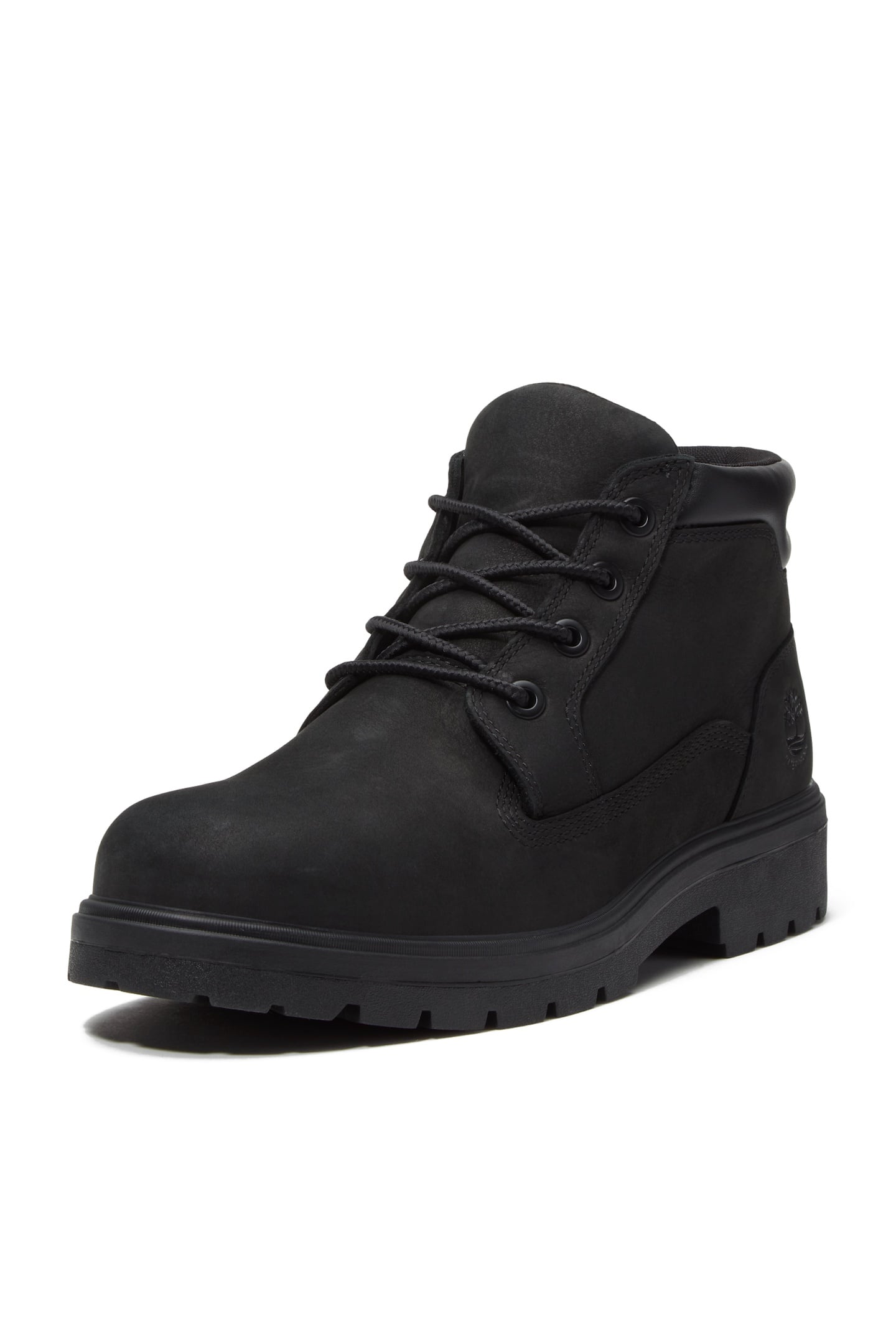 MID LACE UP WATERPROOF CHUKKA BOOT BLACK NUBUCK 3