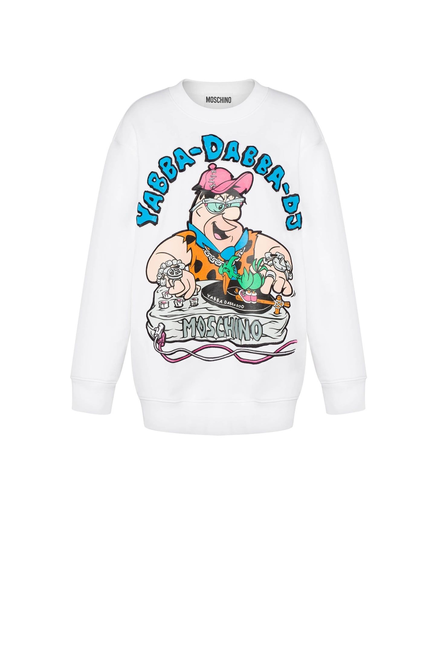 MOSCHINO X THE FLINTSTONES™ SWEATSHIRT WHITE 3