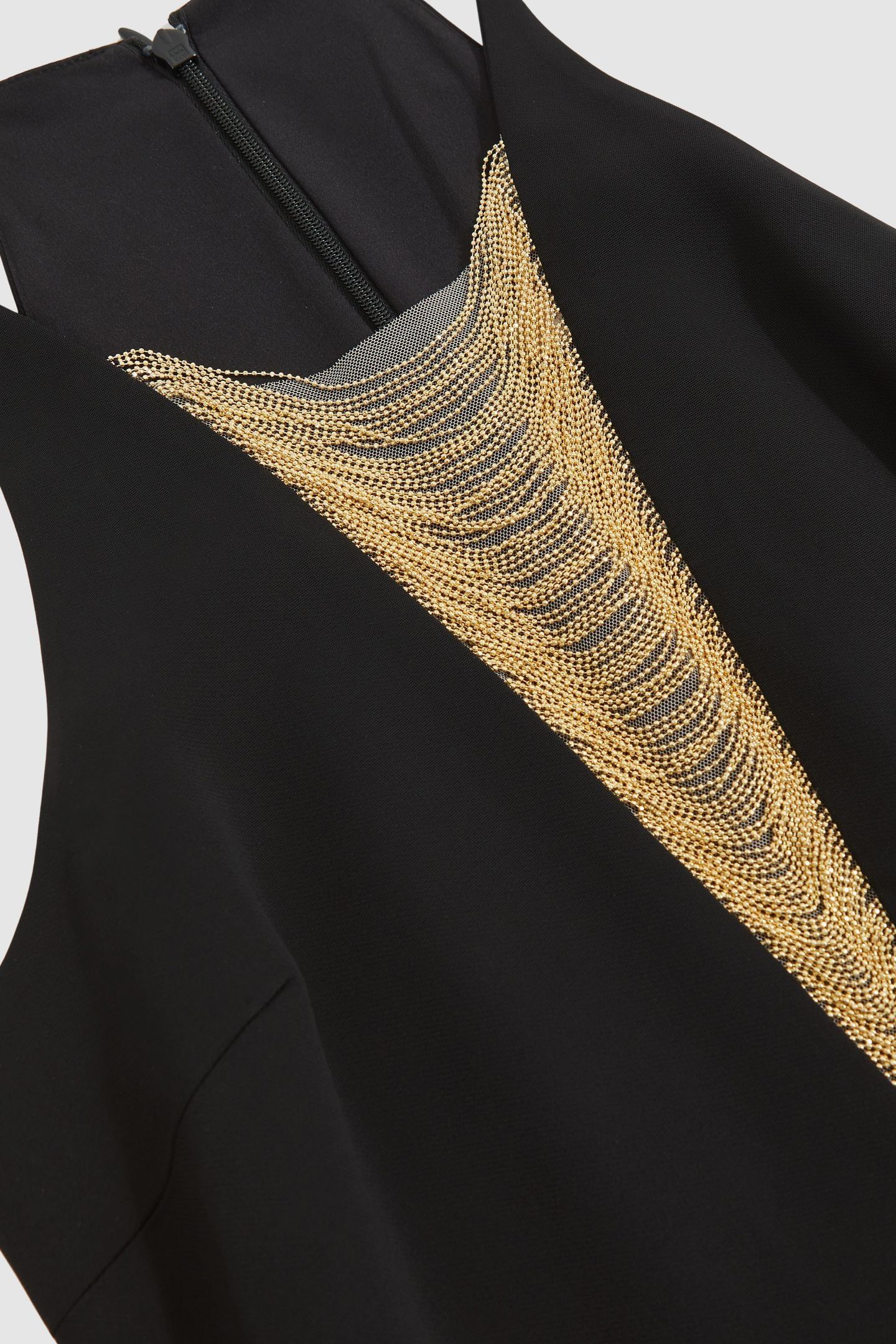 CHAIN DETAIL JUMPSUIT BLACK 6