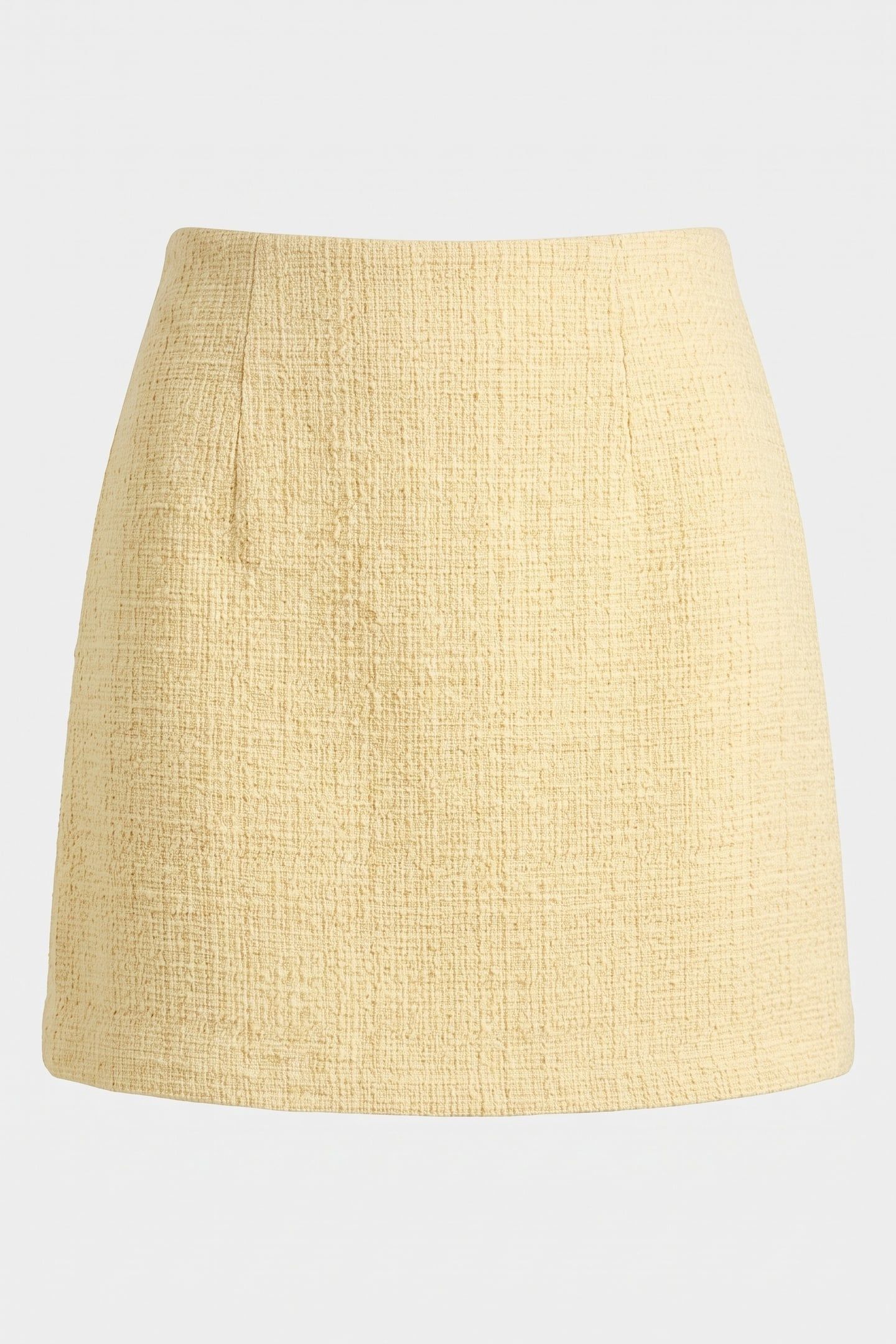 PA VALERIE TWEED SKIRT YELLOW 3