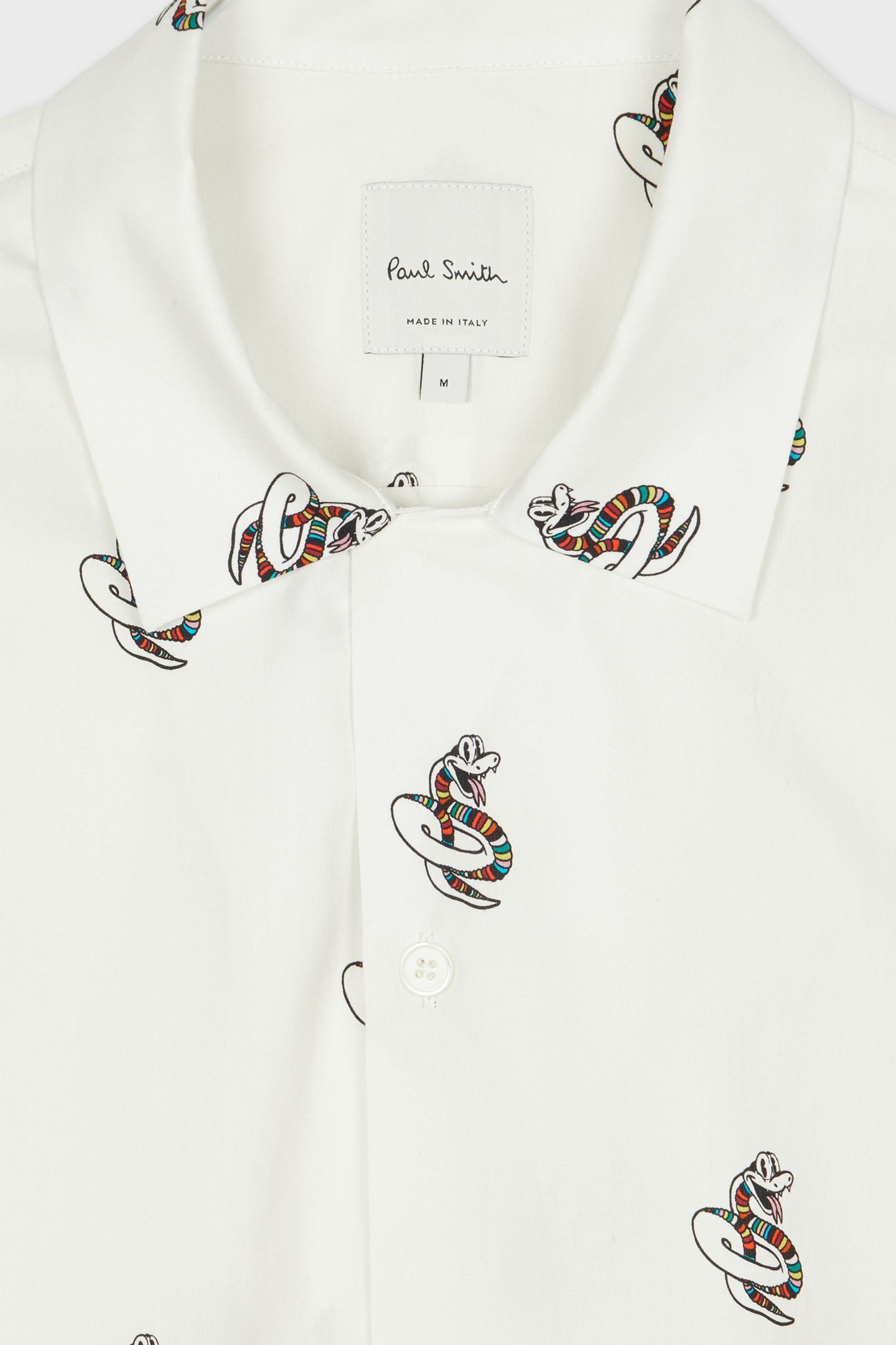 MENS S/S REGULAR FIT SHIRT WHITE 3