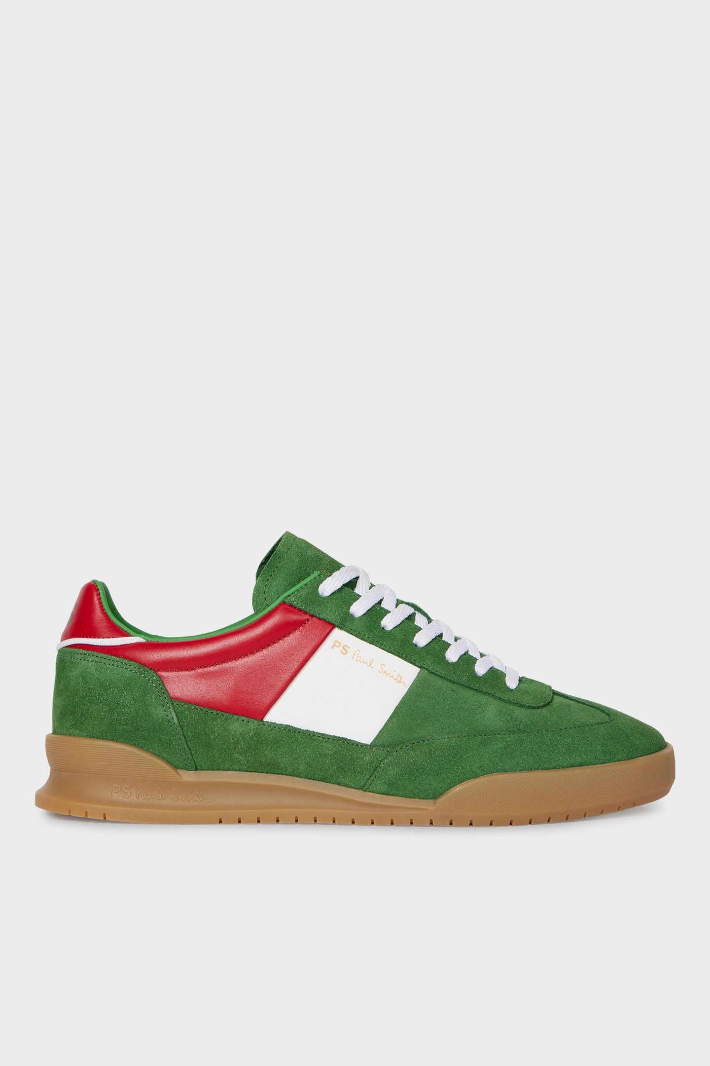 MENS SHOE DOVER ITALY FLAG GREEN 1