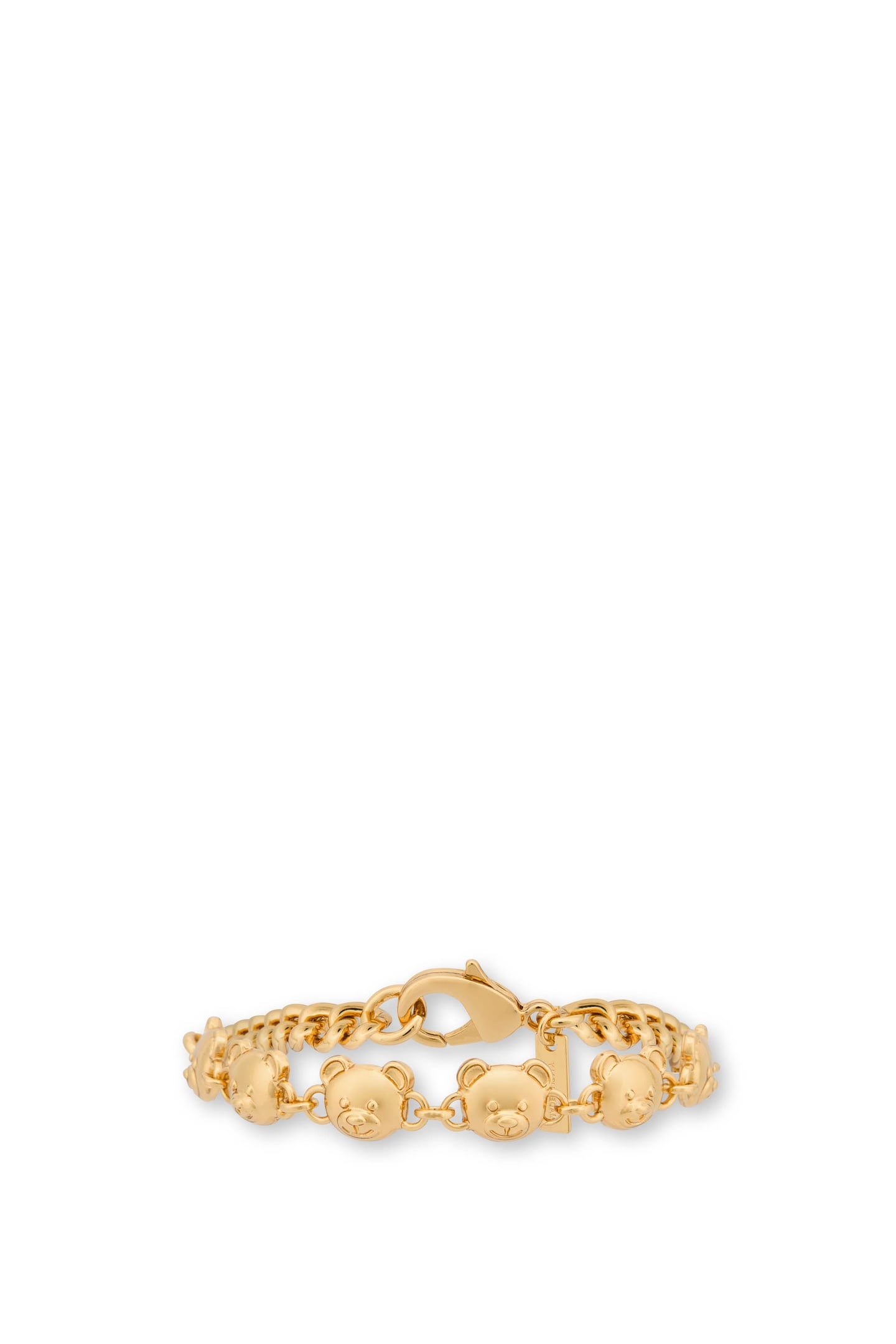 MOSCHINO TEDDY BEAR BRACELET GOLD 1