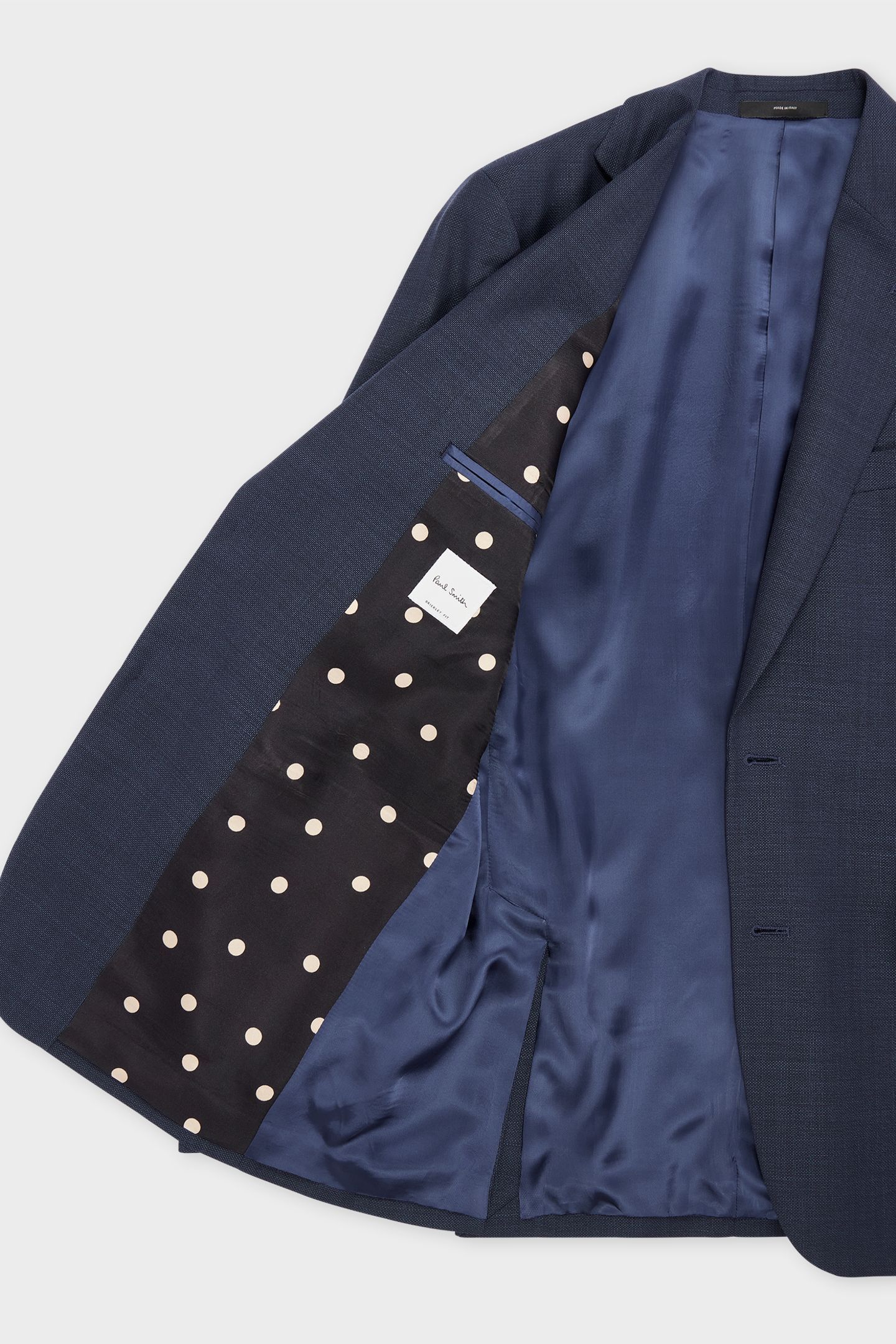 MENS TAILORED FIT 2 BUTTON JACKET NAVY 3