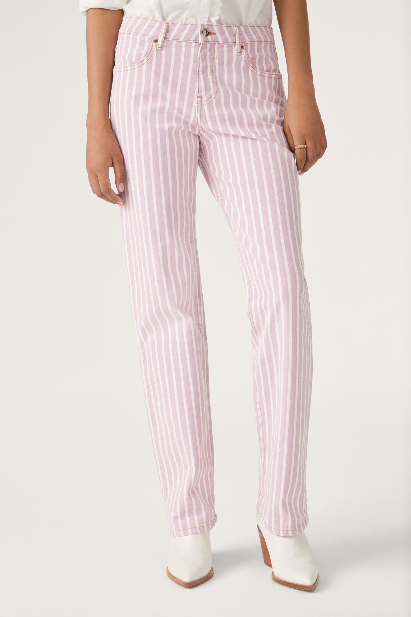 WIDE TROUSERS ROSE 1